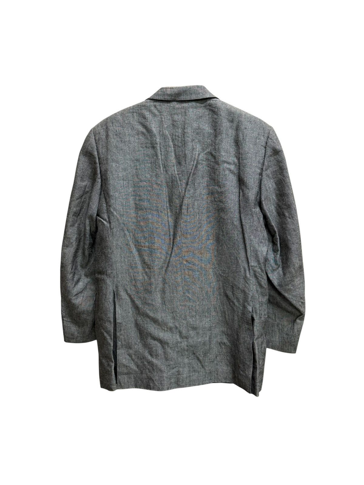 Burberry Burberry London Linen Blazer Size US M / EU 48-50 / 2 - 2 Thumbnail