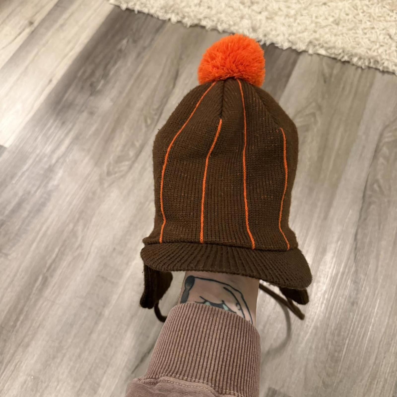 Billabong Vintage billabong flapper Pom Pom beanie OS Size ONE SIZE - 2 Thumbnail