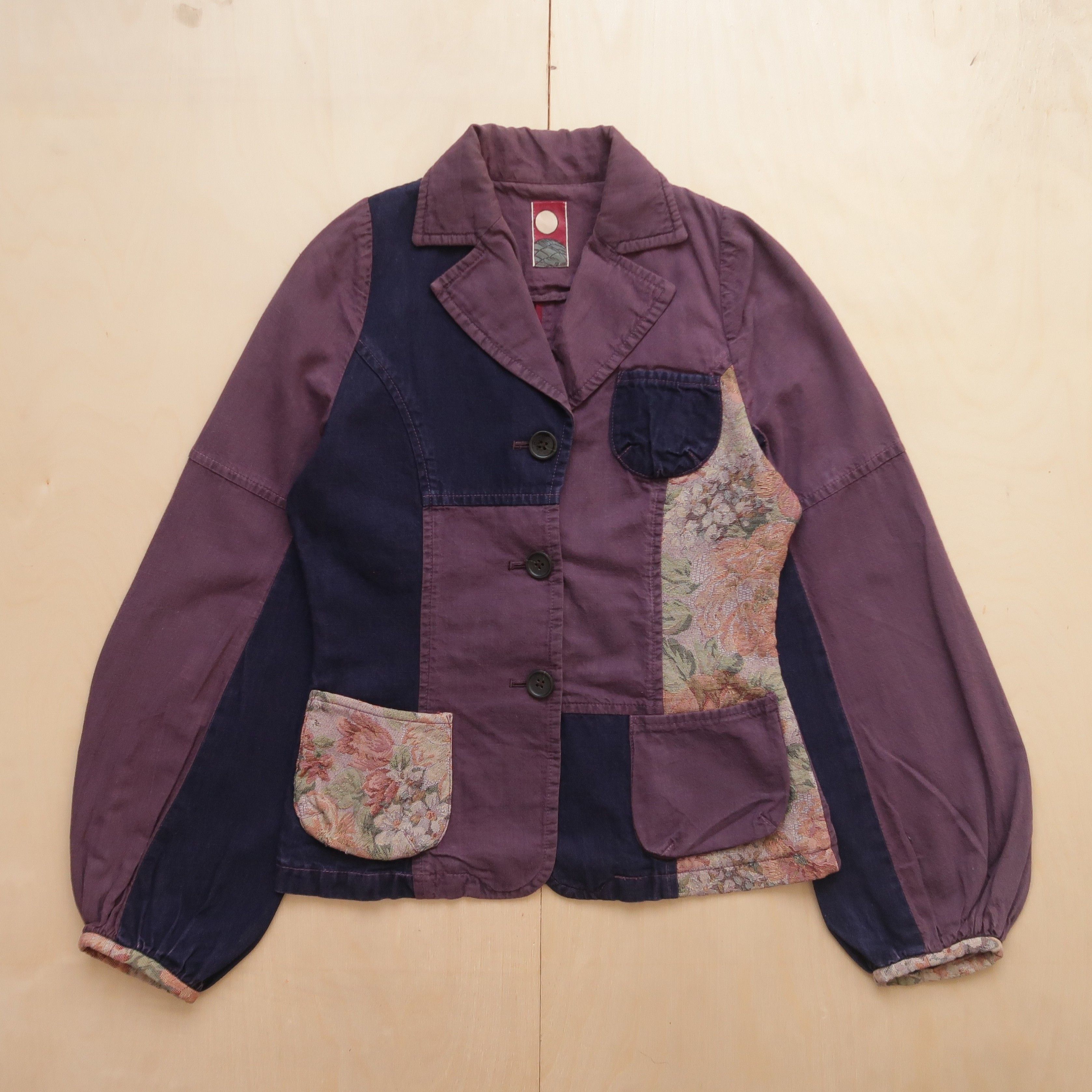 Pre-owned Kapital 1980s Gram By  Deconstructed Patchwork Jacket In Multi