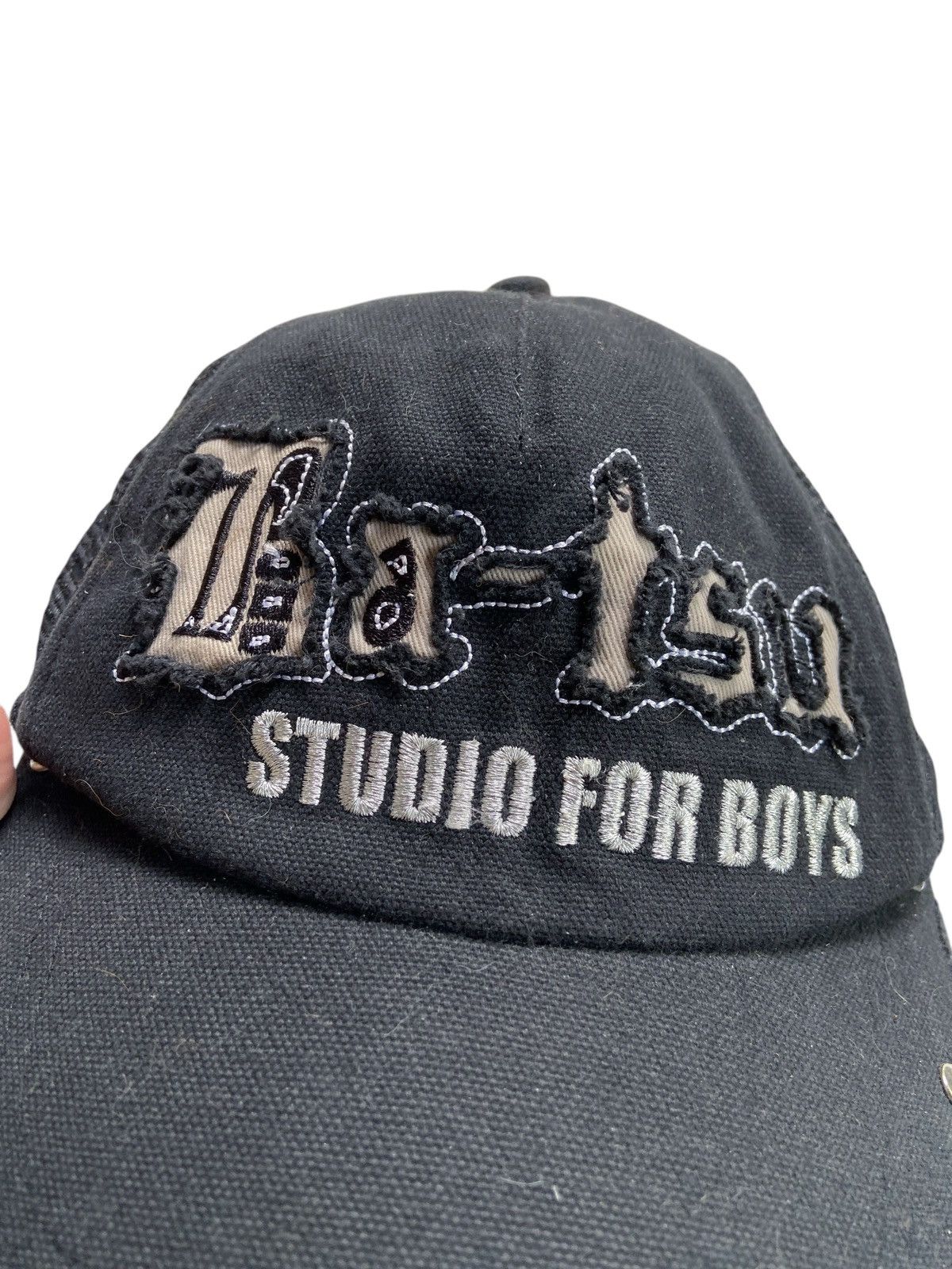 Japanese Brand JAPANESE BA-TSU STUDIO FOR BOYS PUNK DISTRESSED CAP Size ONE SIZE - 4 Thumbnail