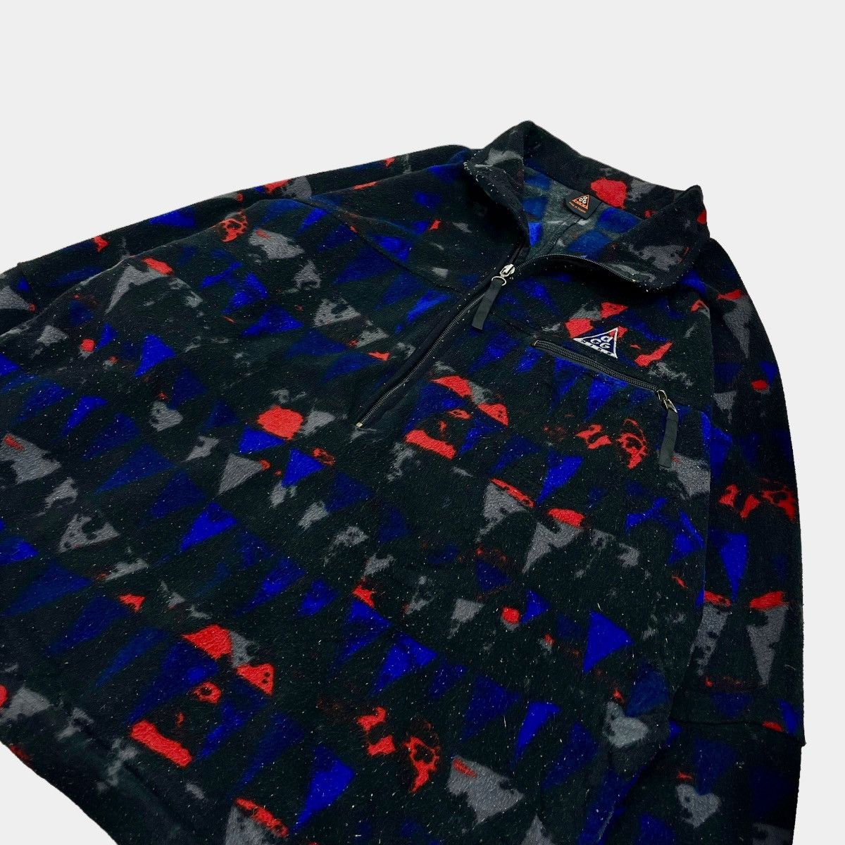 Nike 💥 Nike ACG Full Print Half Zip Single Pocket Fleece Jacket Size US L / EU 52-54 / 3 - 4 Thumbnail