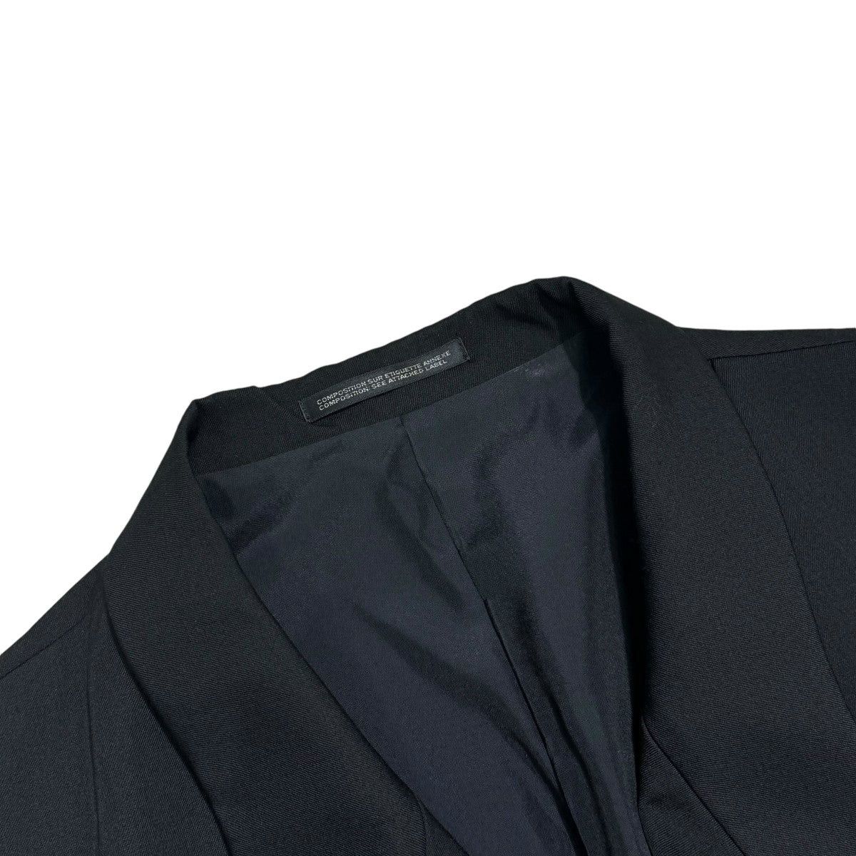 Yohji Yamamoto yohji yamamoto 20SS Switching Flap Peak J Jacket HN-J13-100 Size US L / EU 52-54 / 3 - 3 Thumbnail