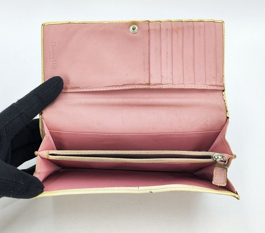 Christian Dior Monsieur CHRISTIAN DIOR no 2 trotter oblique long wallet vintage Size ONE SIZE - 5 Thumbnail