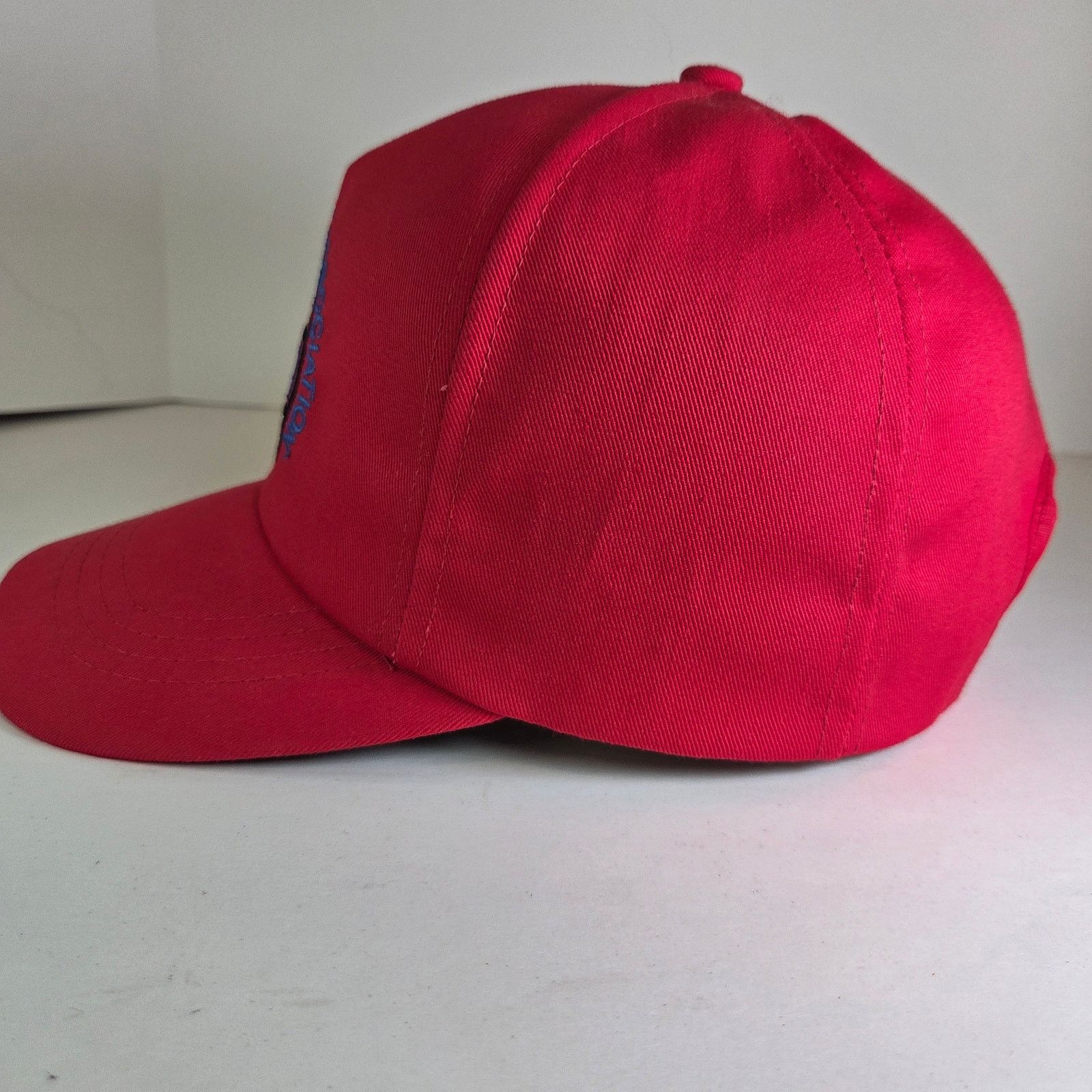 Other Vintage ASA Racing Snapback Red Made USA Size ONE SIZE - 2 Thumbnail