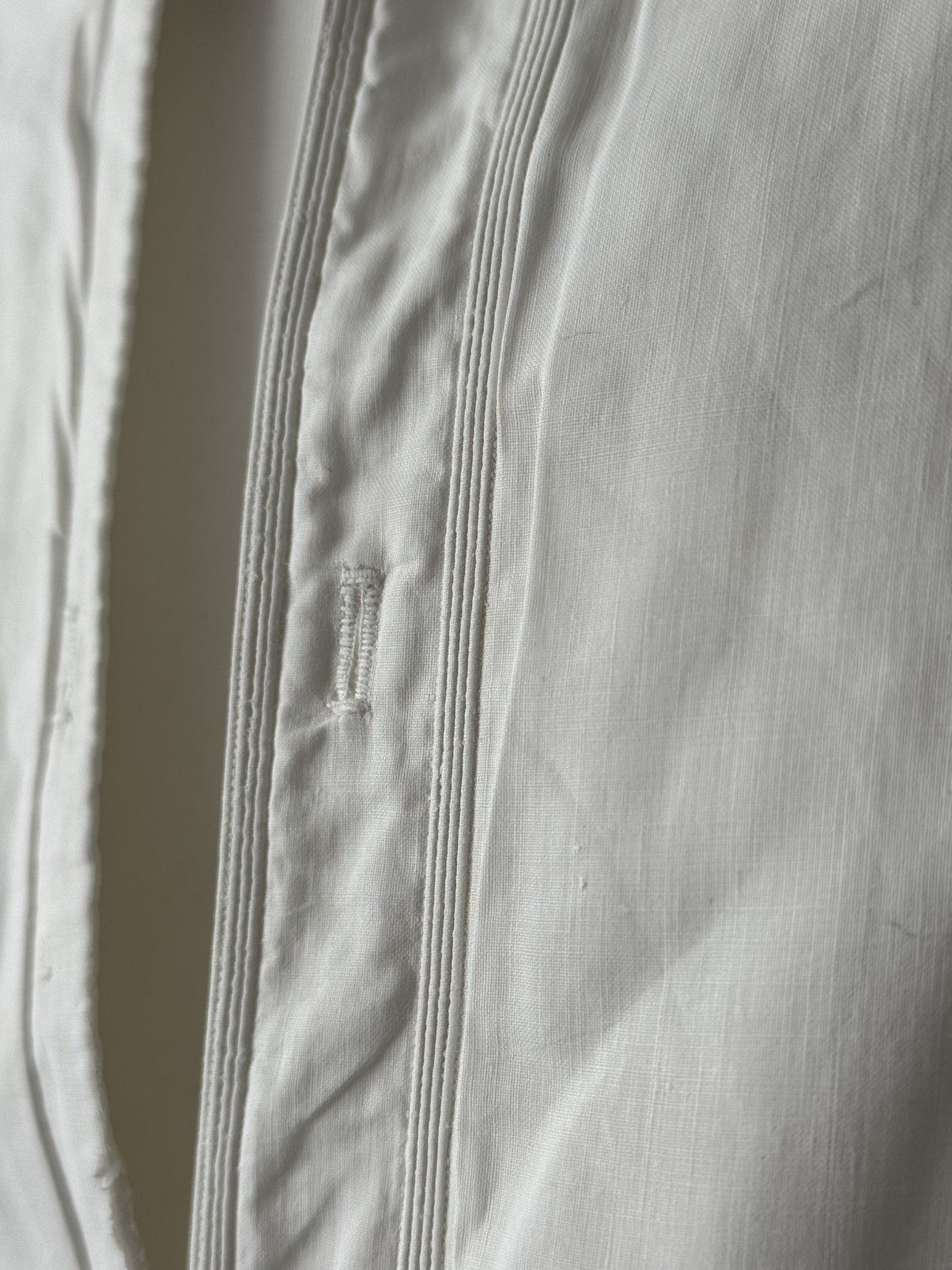 Japanese Brand 1910s Antique Edwardian Era Dress/Nightgown Smock Shirt Size US M / EU 48-50 / 2 - 6 Thumbnail