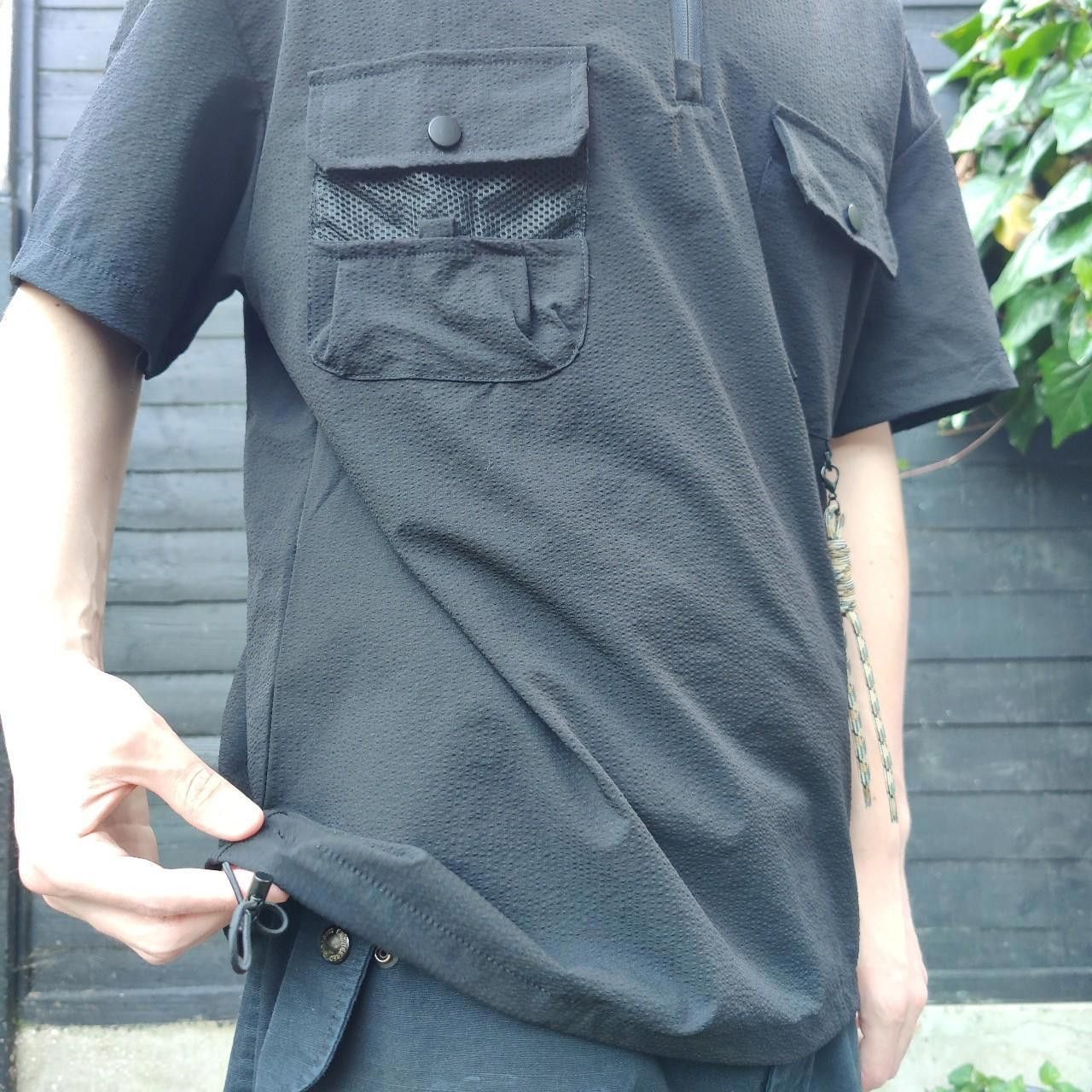 Other Japanese Black Quarter-zip Pocket Shirt Size US M / EU 48-50 / 2 - 6 Thumbnail