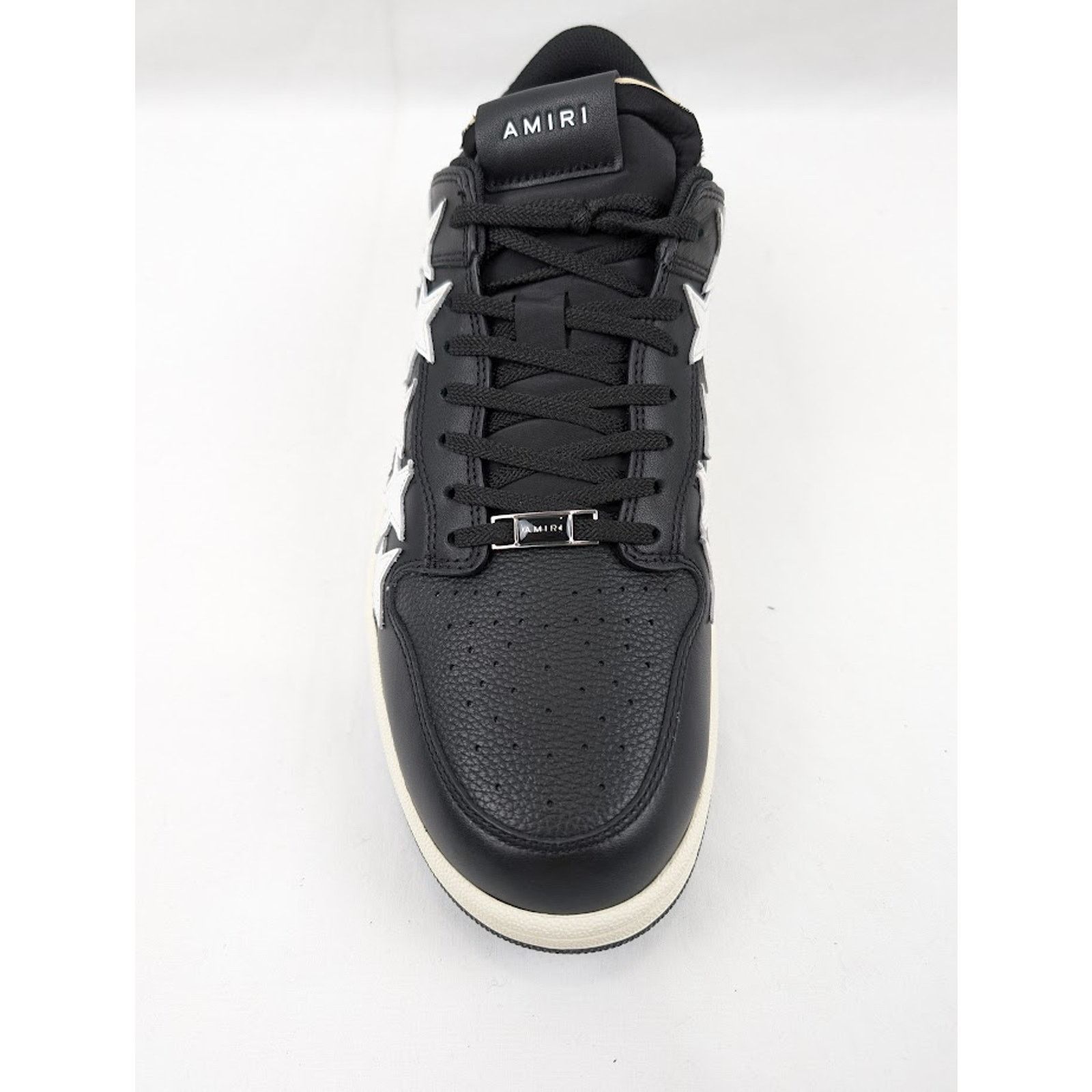 Amiri o1rshd1 Stars Low-Top Sneakers in Black/White Size US 13 / EU 46 - 6 Thumbnail