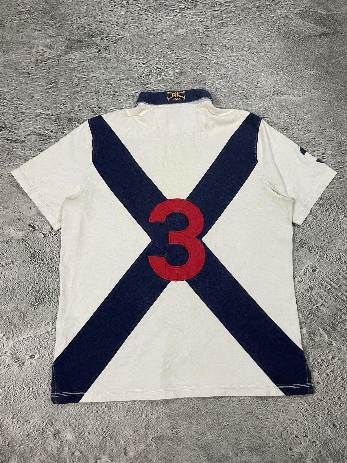 Ralph Lauren Chief Keef Polo Ralph Lauren vintage white big pony cross Size US L / EU 52-54 / 3 - 7 Thumbnail
