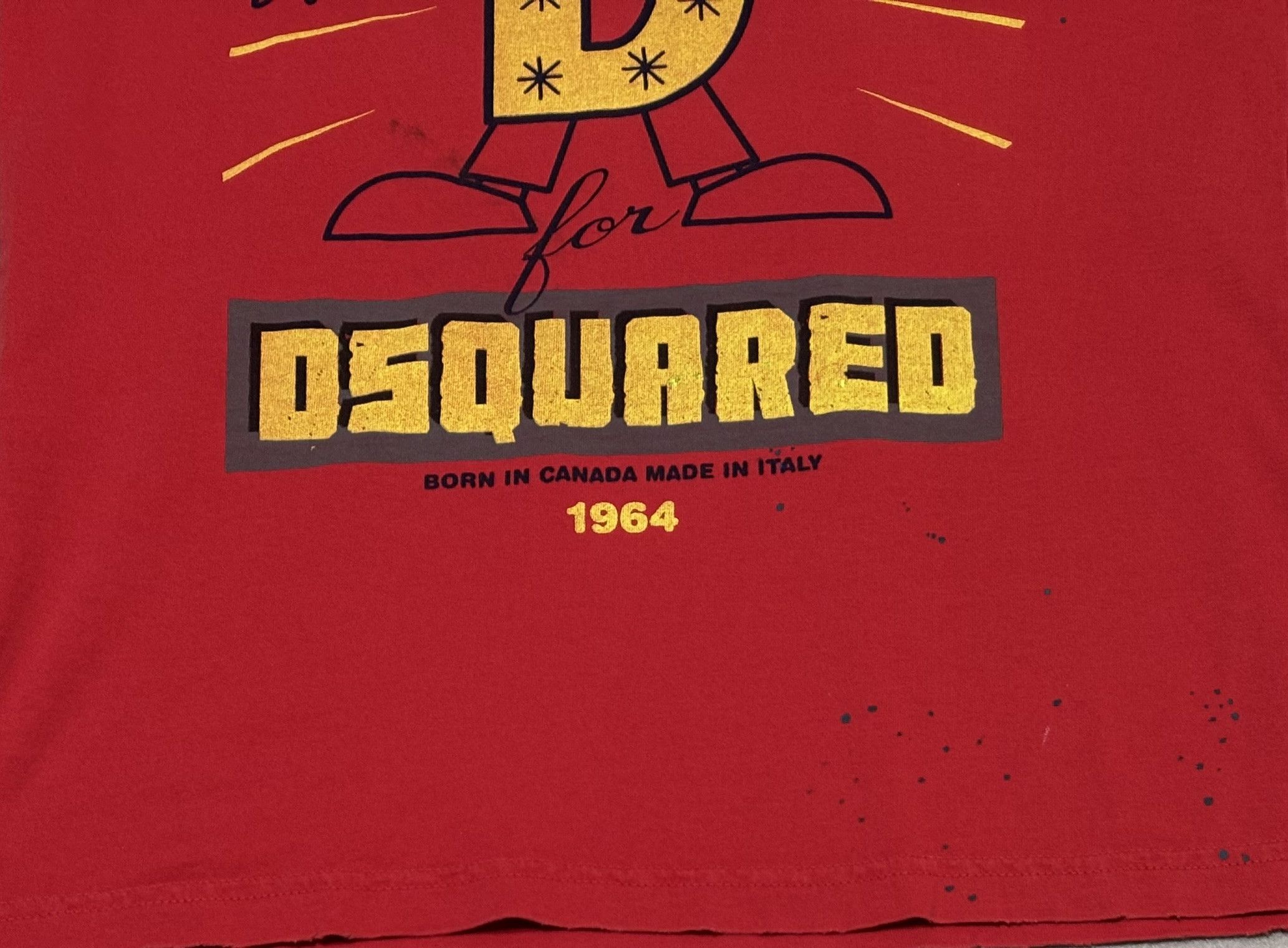 Dsquared2 Dsquared2 Red T-shirt Size XS Size US XS / EU 42 / 0 - 3 Thumbnail