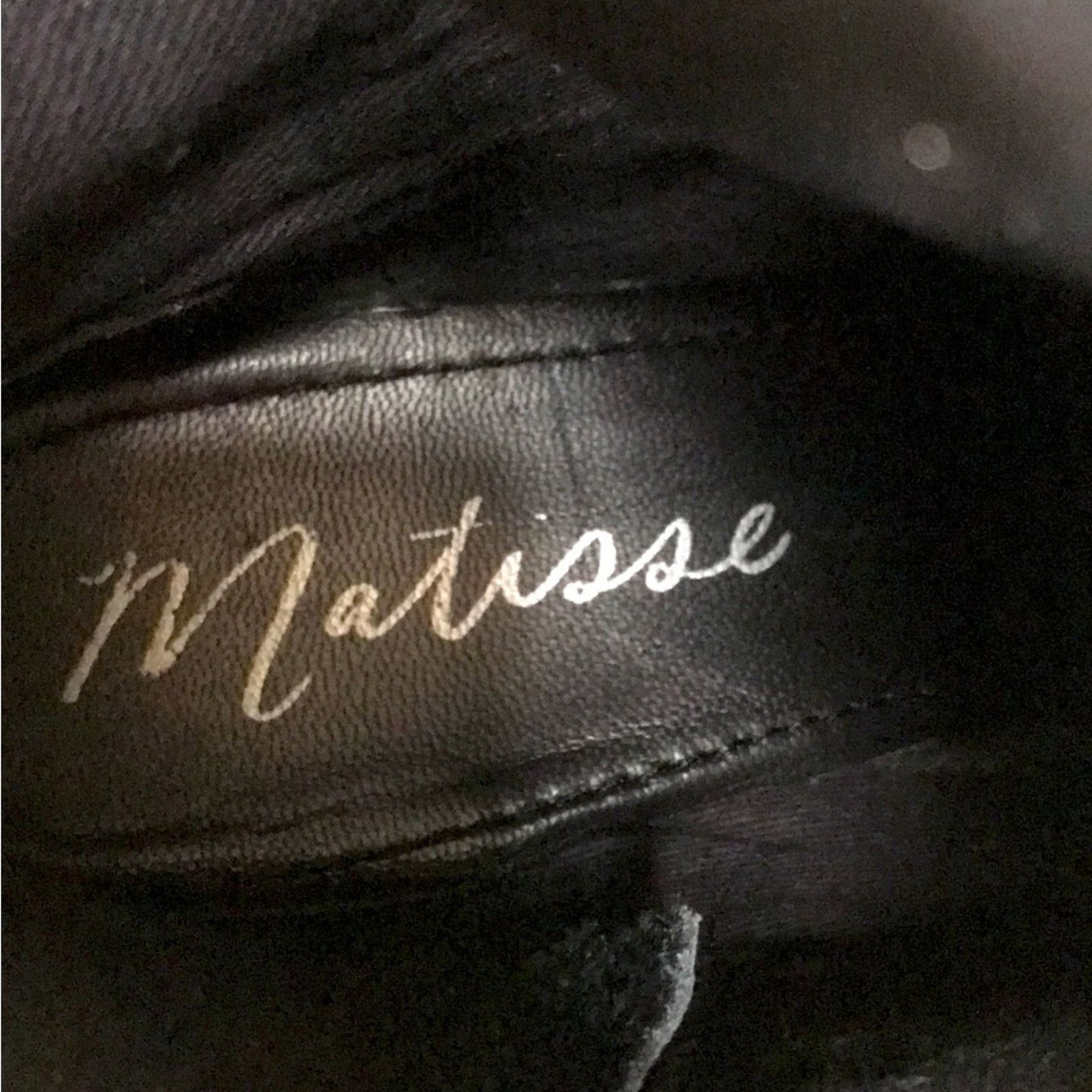 Matisse Matisse Boulder Hiker Biker Boot NEW Black Leather US 9 Size US 9 / IT 39 - 13 Thumbnail
