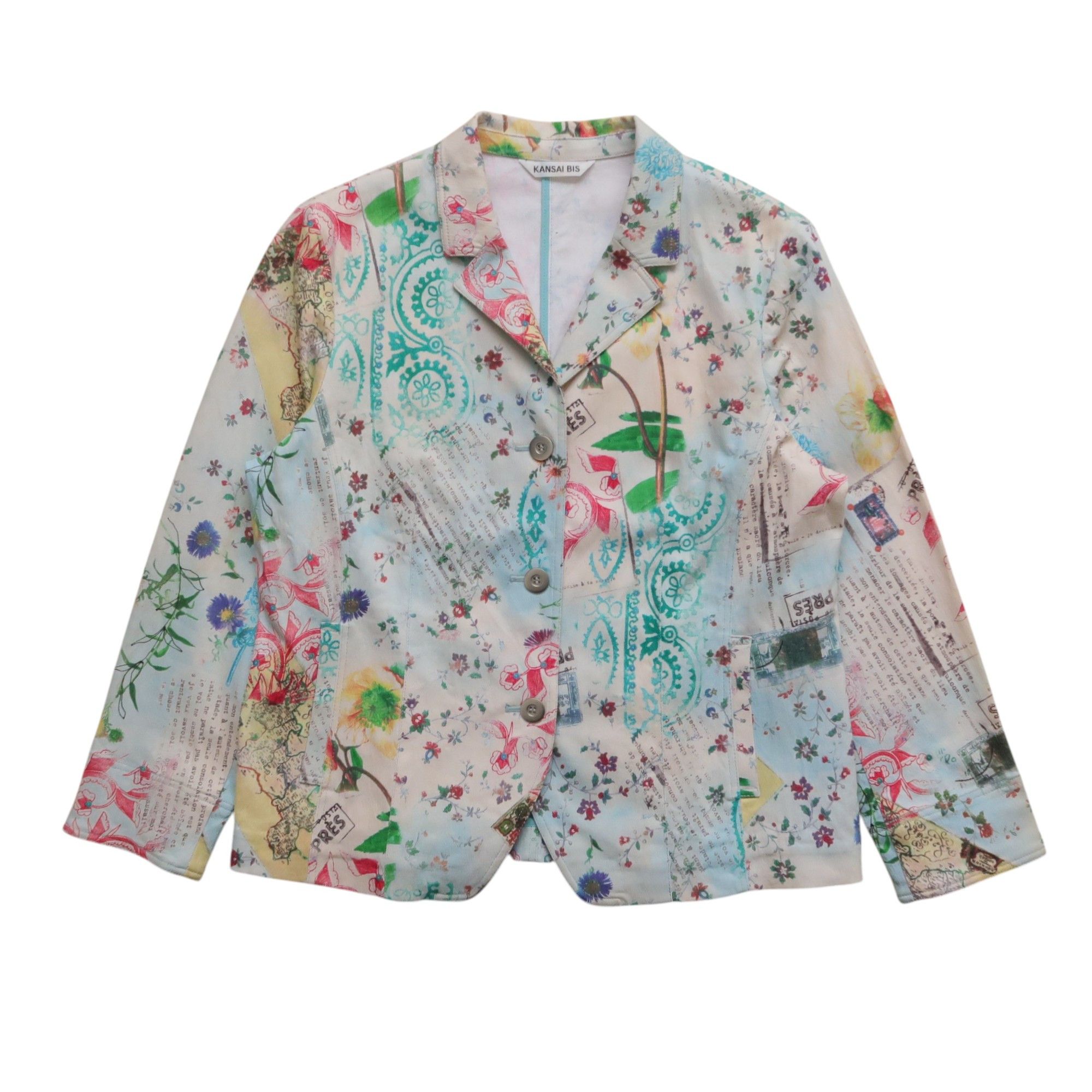 2018 Kansai Yamamoto LSD Psychedelic Floral Jacket