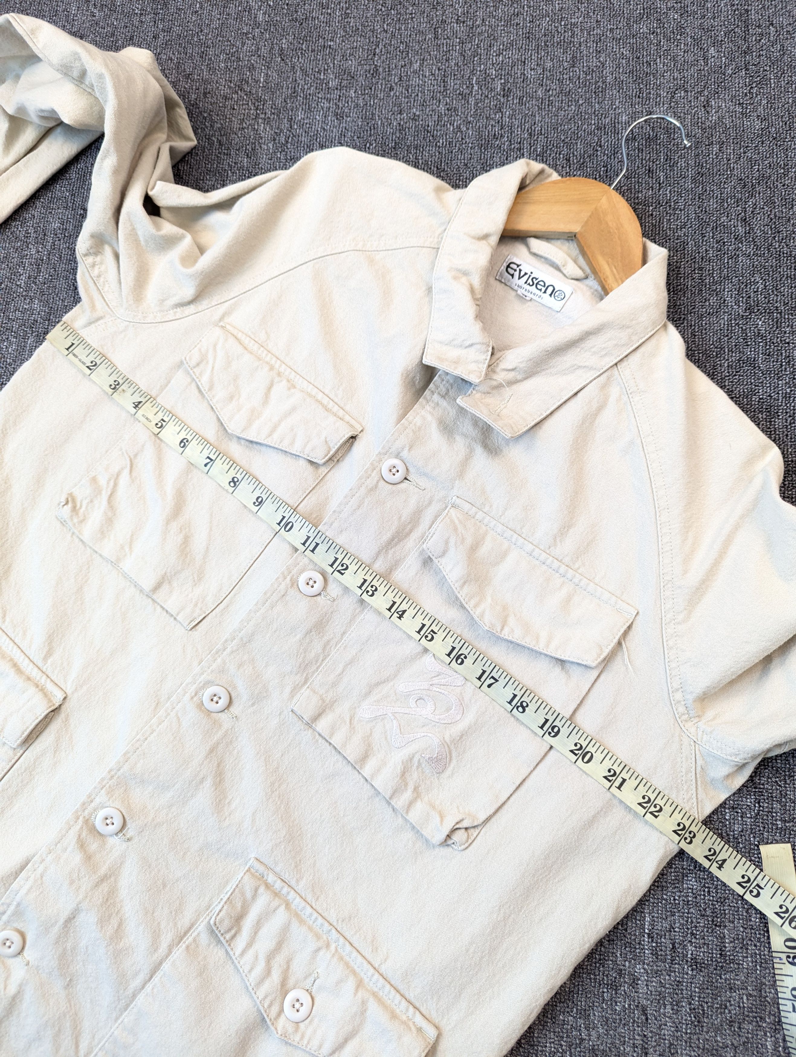 Vintage Vintage Evisen Skateboarding 4 Pocket Button Ups Jacket Size US XL / EU 56 / 4 - 13 Thumbnail