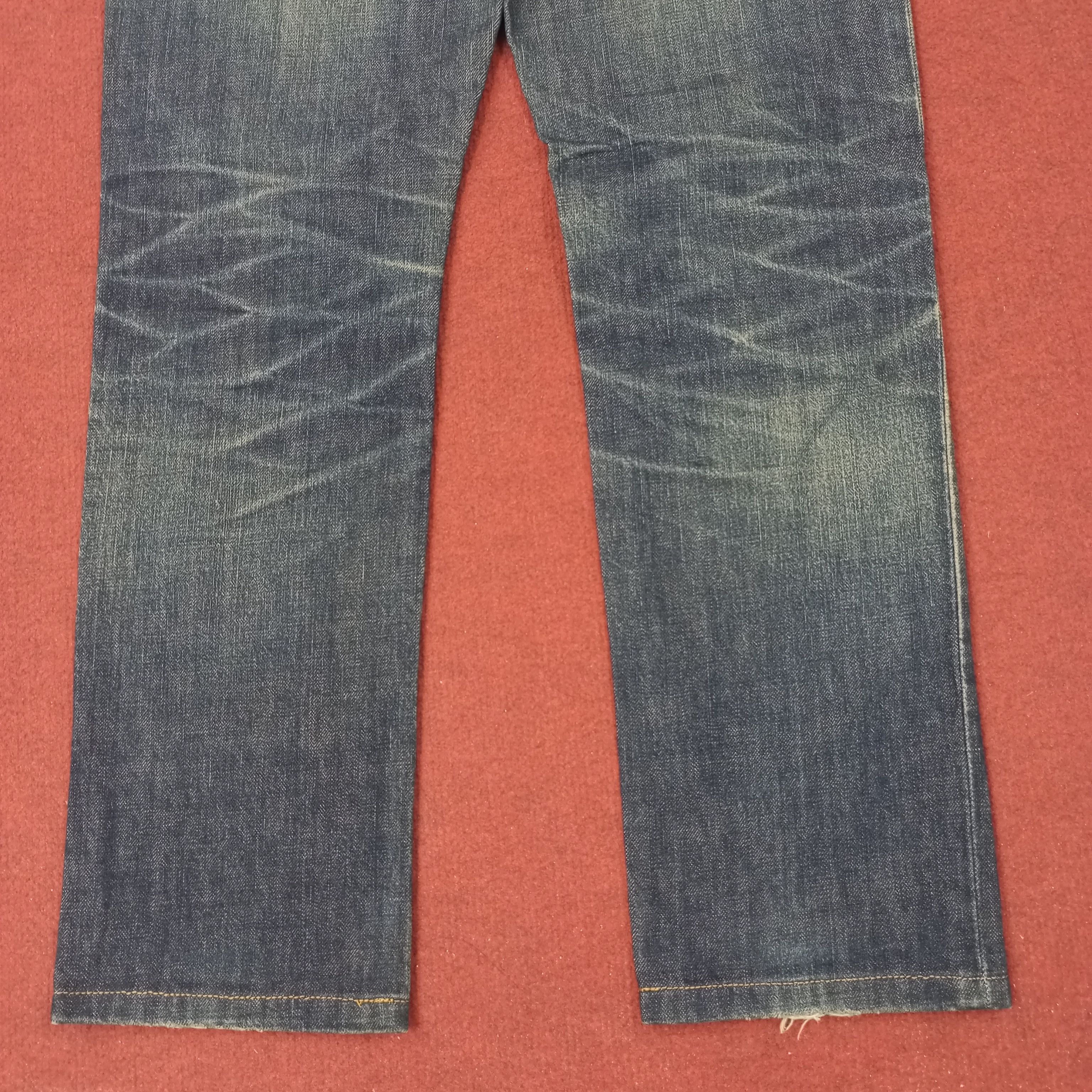 Hysteric Glamour Hysteric Glamour Japaense Brand Custom Art Jeans c252n4 Size US 29 - 3 Thumbnail