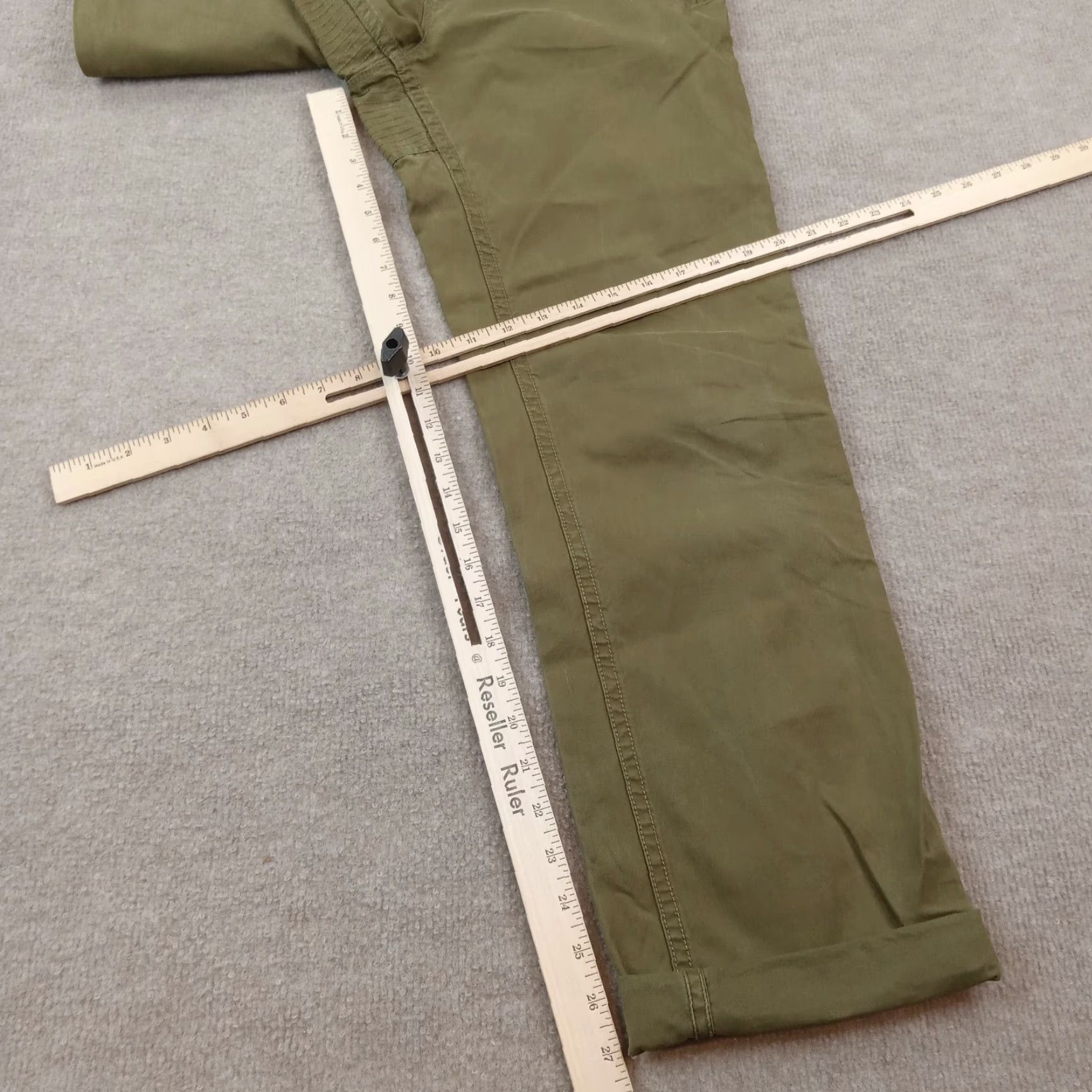 Brooks Brothers Brooks Brothers Mens Green Chino Straight Pants Size 32 Adjustable Waist Size US 32 / EU 48 - 2 Thumbnail