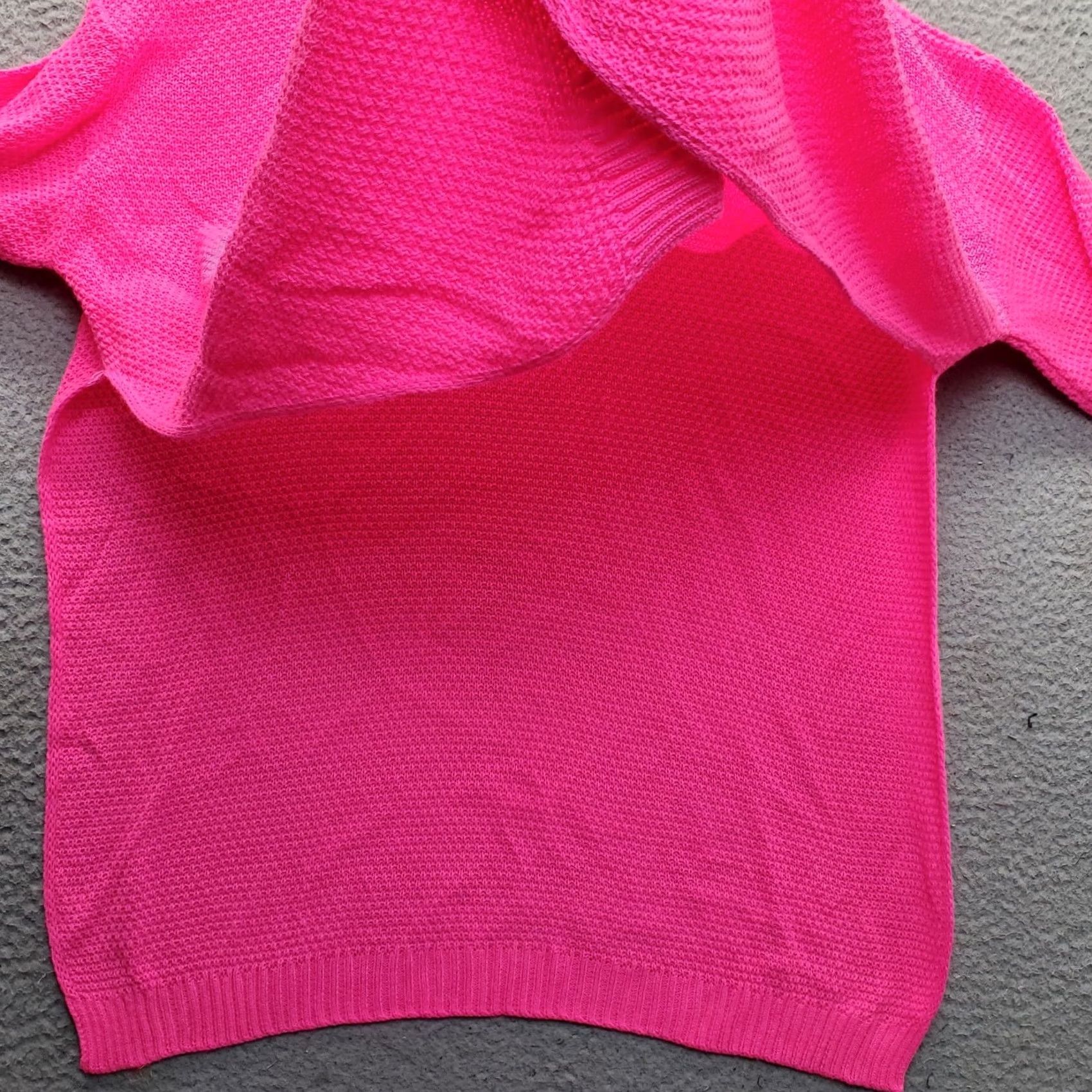 Boohoo Boohoo Pink Tunic Sweater Womens 14 Long Sleeve Pullover Moss Stitch Crew Neck Knit Casual Capris? Size XL / US 12-14 / IT 48-50 - 7 Thumbnail