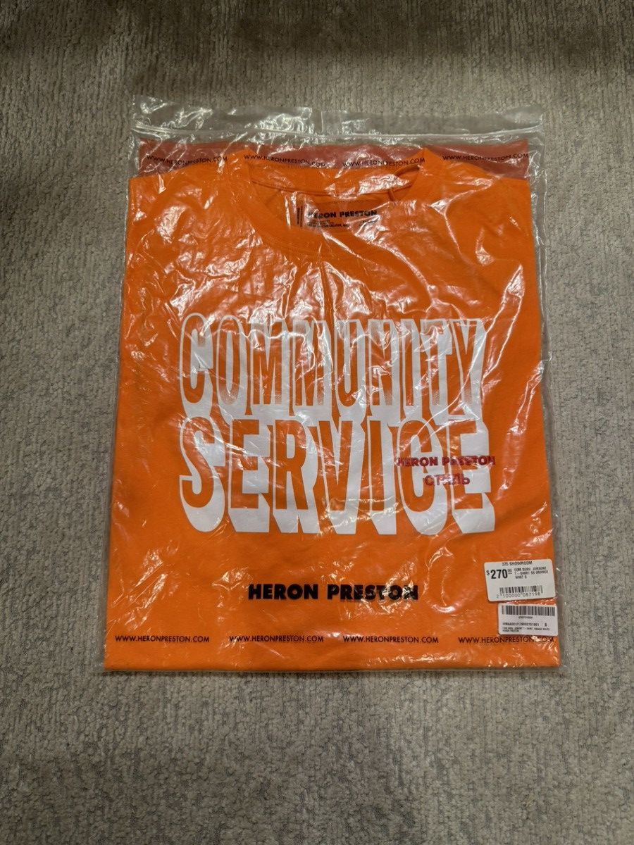 Heron Preston Heron Preston community service tee size M Size US M / EU 48-50 / 2 - 1 Thumbnail