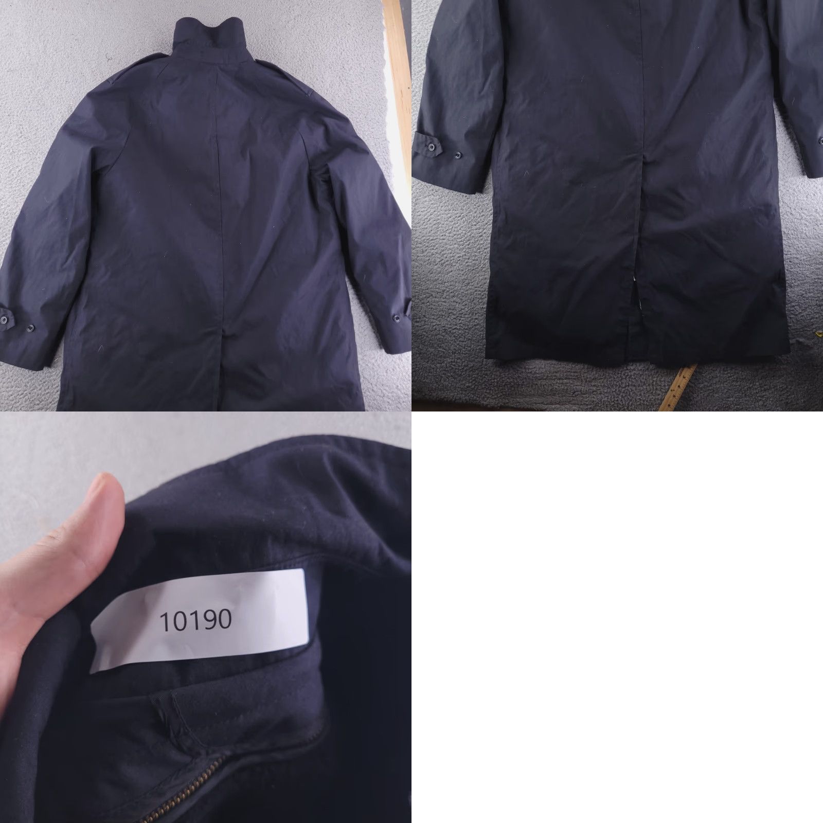 Vintage Defense Logistics Coat Mens 40 Blue Quarterdeck Collection Parka with LINER Militaria Navy Blue Mens Coat 40? Size US XXS / EU 40 - 8 Thumbnail