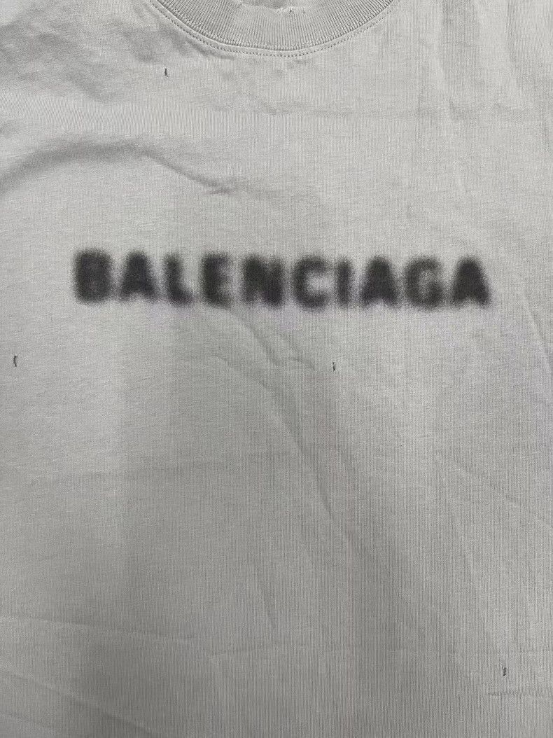 Balenciaga Balenciaga Logo Printed Ripped Vintage Jersey Classic Shor Size US S / EU 44-46 / 1 - 3 Thumbnail