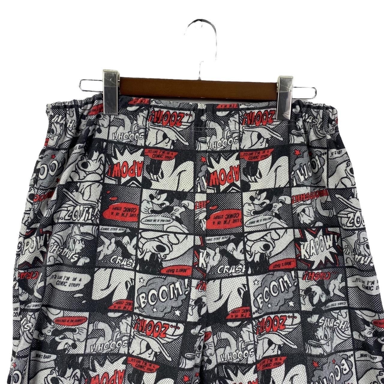Disney Vtg 90’ DISNEY MICKEY DONALD Kaboom Comic Pant Sweatspant Size 34" / US 12 / IT 48 - 3 Thumbnail