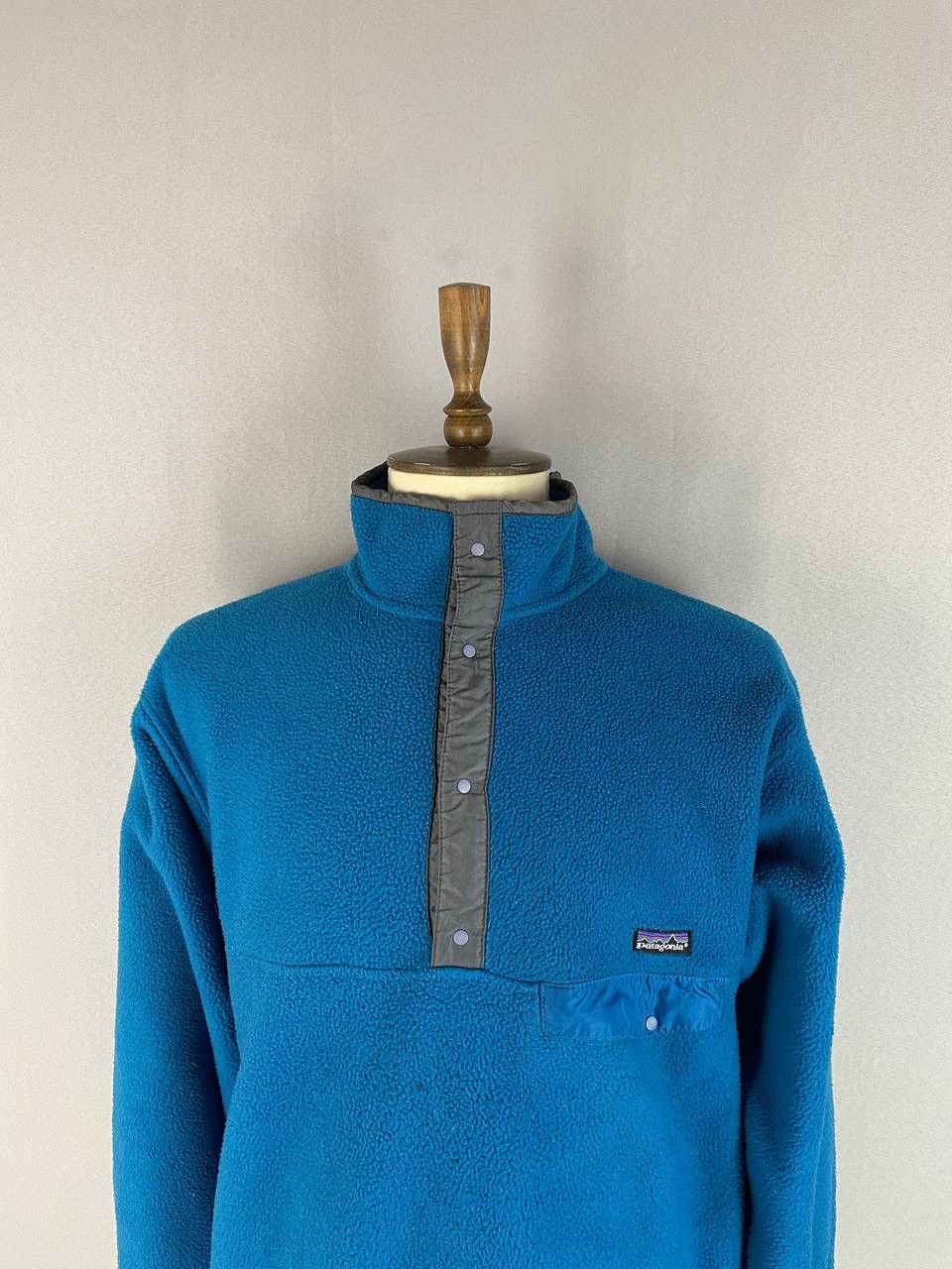 Patagonia Patagonia Synchilla Fleece Blue Vintage Size US XL / EU 56 / 4 - 2 Thumbnail