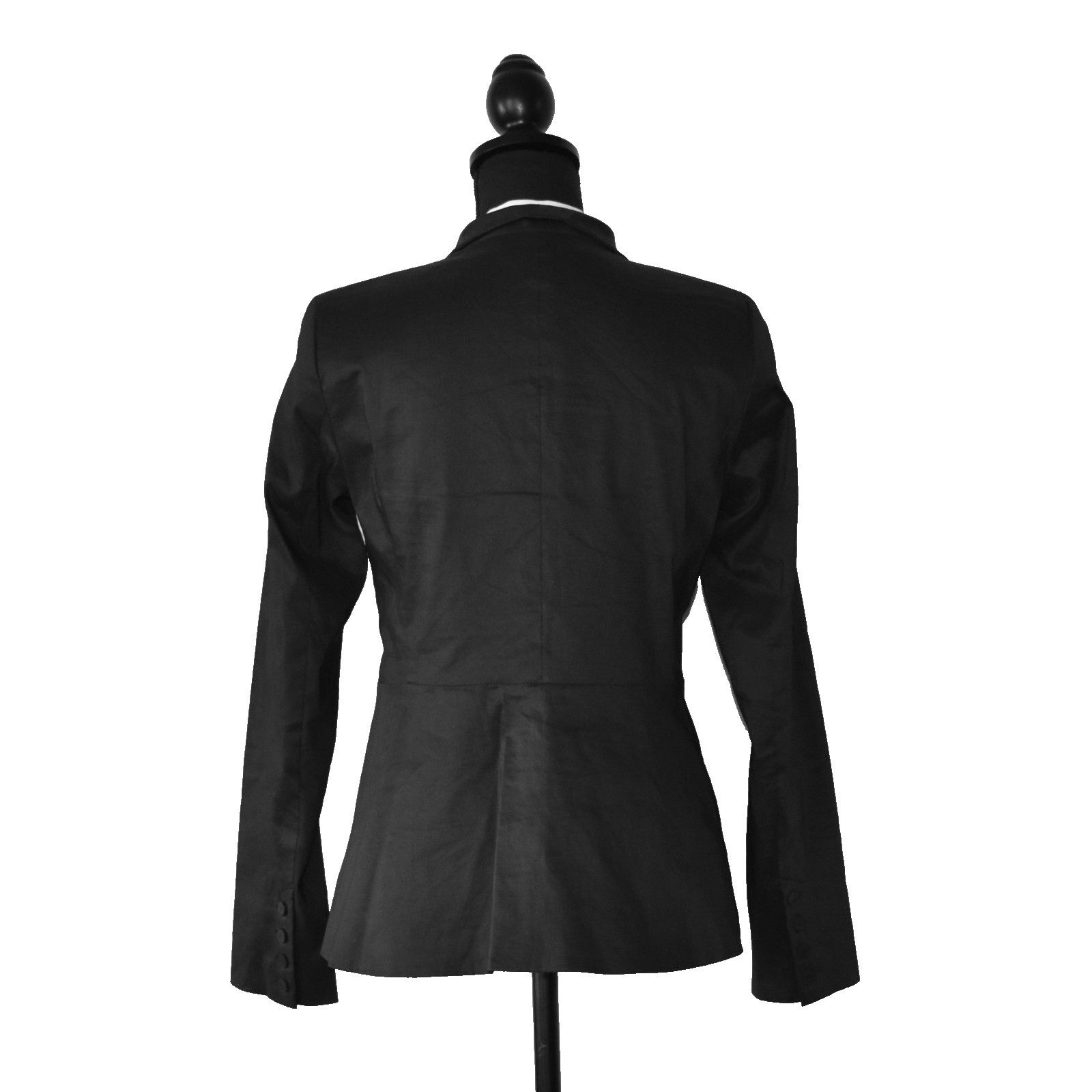 Eileen Fisher EILEEN FISHER Polished Ramie Zipper Closure Jacket Size XS Size XS / US 0-2 / IT 36-38 - 4 Thumbnail