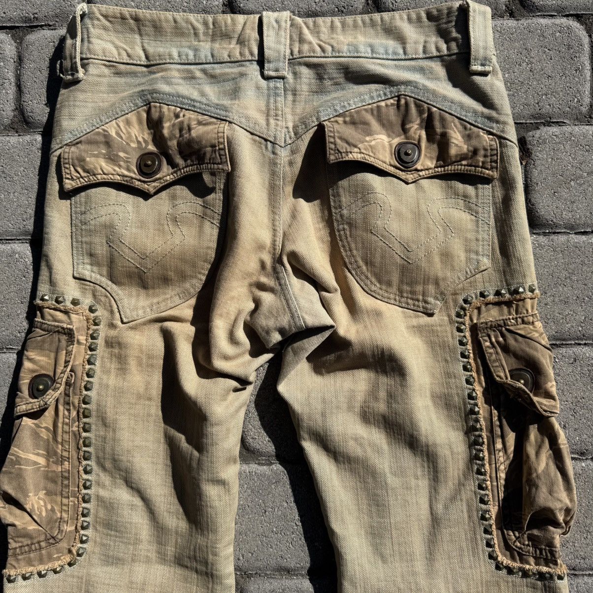 Obelisk Obelisk Cargo Flare Jeans Size US 30 / EU 46 - 7 Thumbnail
