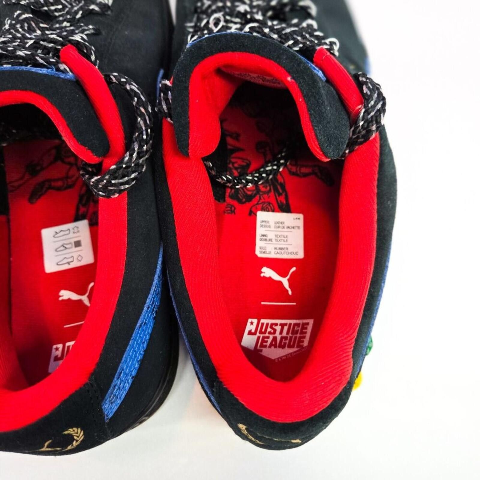 Puma DC Comics x Puma Suede Justice League Men’s 9.5 305824-01 Size US 9.5 / EU 42-43 - 6 Thumbnail