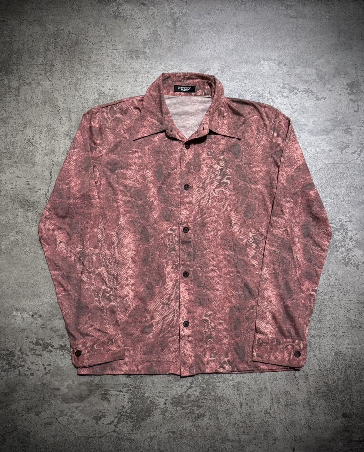Tornado Mart TORNADO MART SNAKESKIN IFSIXWASNINE SHIRT Size US M / EU 48-50 / 2 - 1 Thumbnail