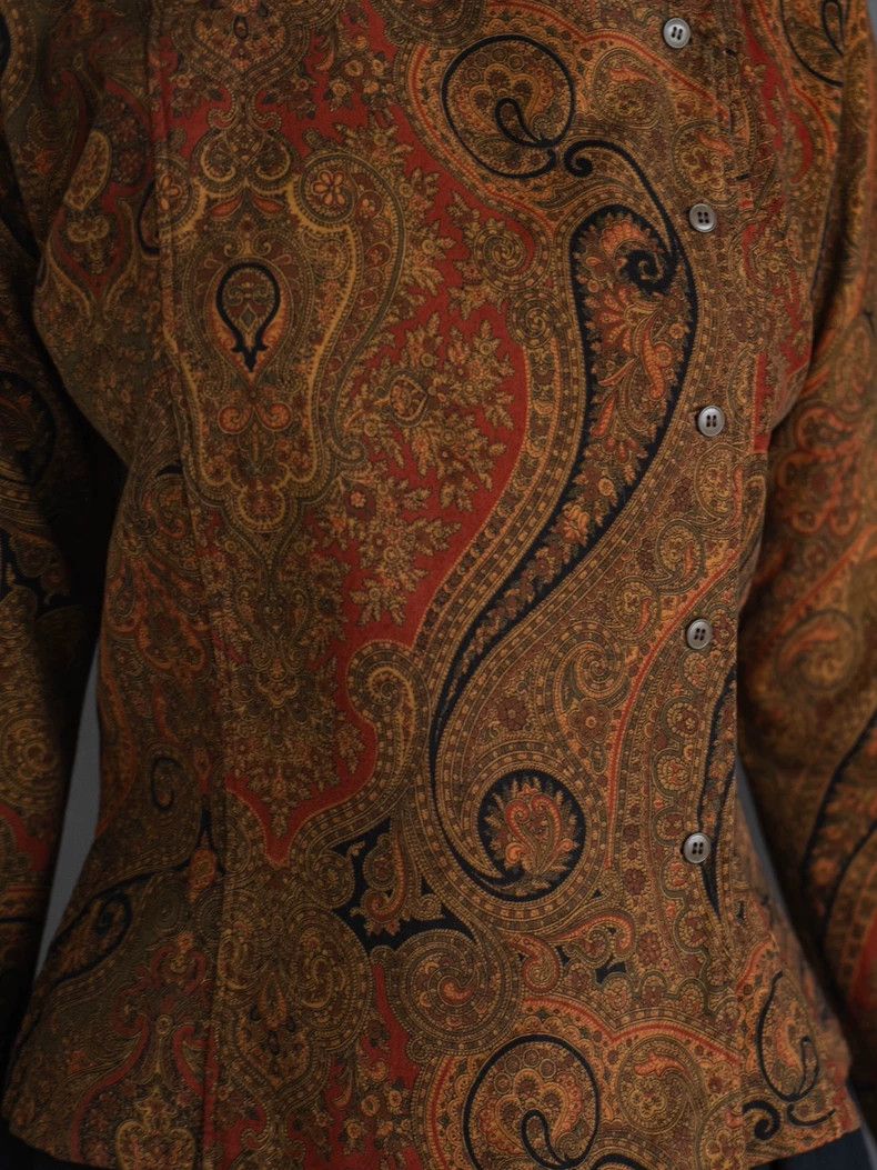 Kenzo KENZO Perspice patterned oblique front jacket vintage Size XS / US 0-2 / IT 36-38 - 5 Thumbnail