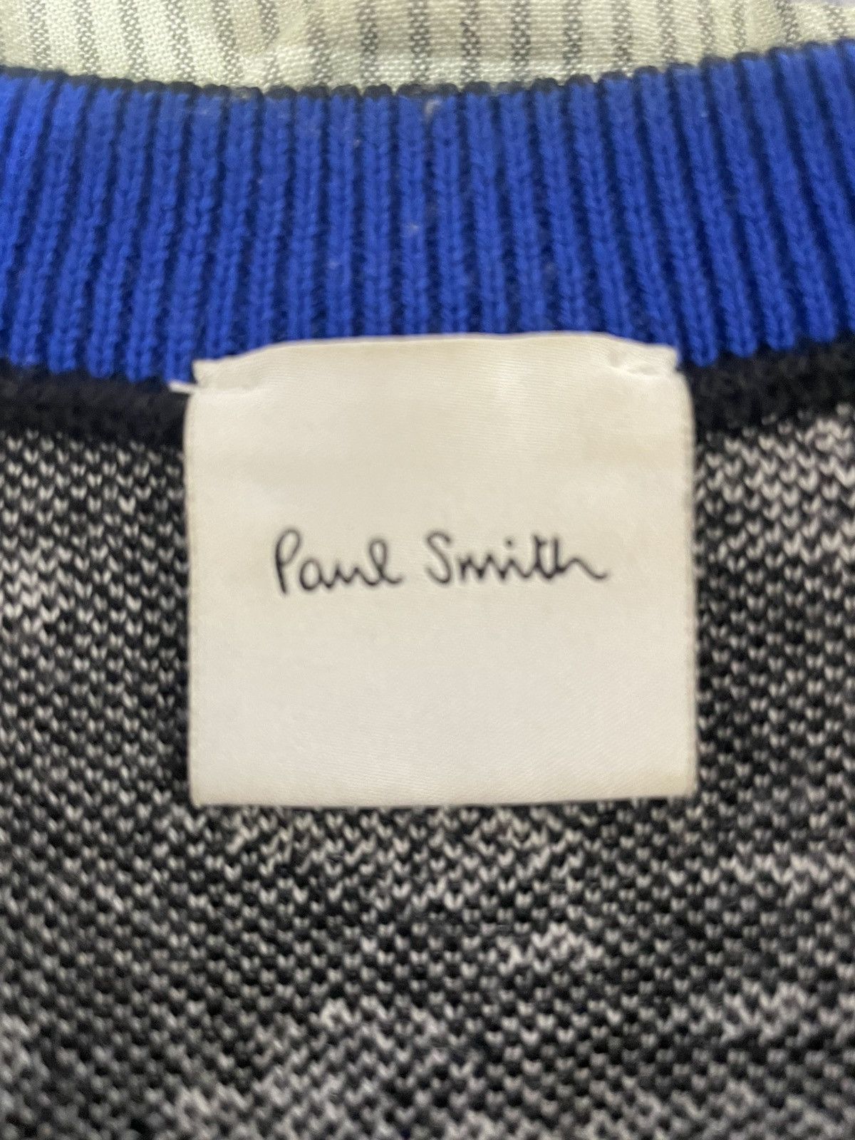 Paul Smith Paul Smith Wool Black Jacquard Landscape Sweater Size US M / EU 48-50 / 2 - 4 Thumbnail
