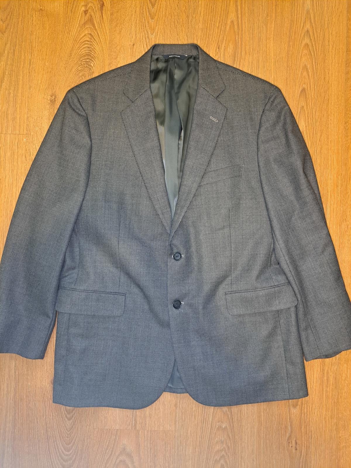 Brooks Brothers Brooks Brothers Sport Coat Mens 44R Gray Birdseye 100% Wool Size 44R - 1 Thumbnail
