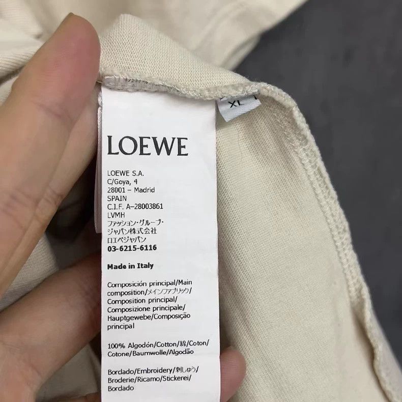 Loewe LOEWE Embroidered logo short sleeve with dead tree Size XL / US 12-14 / IT 48-50 - 4 Thumbnail