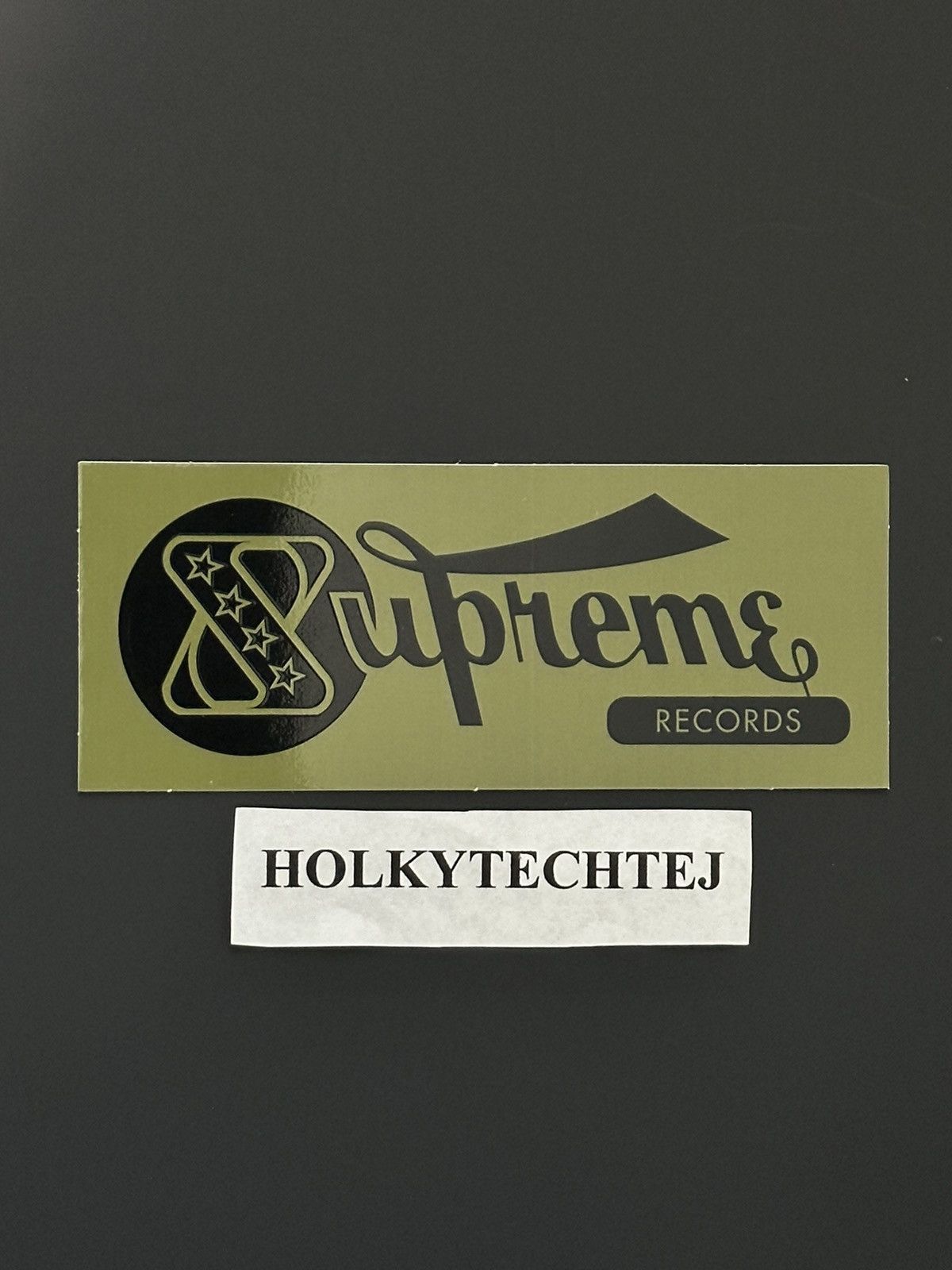 Supreme Supreme Records Sticker Size ONE SIZE - 1 Thumbnail
