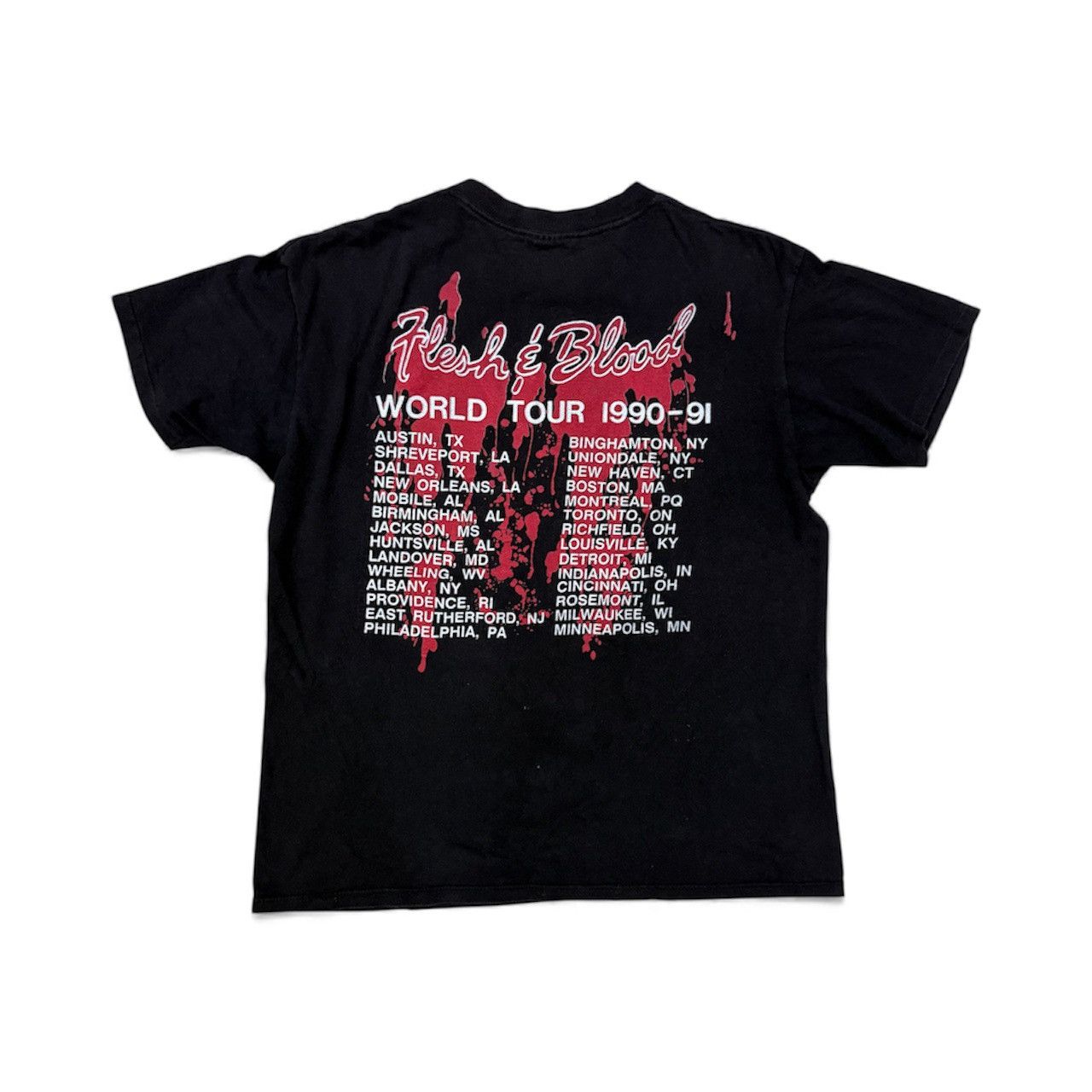 Band Tees vintage poison world tour 1990s bandtees Size US XL / EU 56 / 4 - 2 Thumbnail
