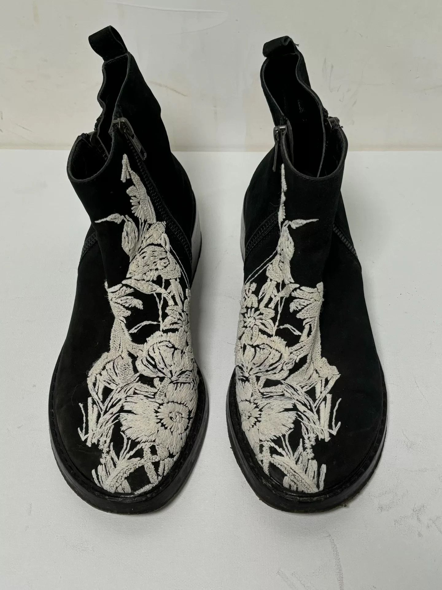 Ann Demeulemeester Ann Demeulemeester S/S15 Black Suede Boots Size US 8.5 / IT 38.5 - 1 Thumbnail