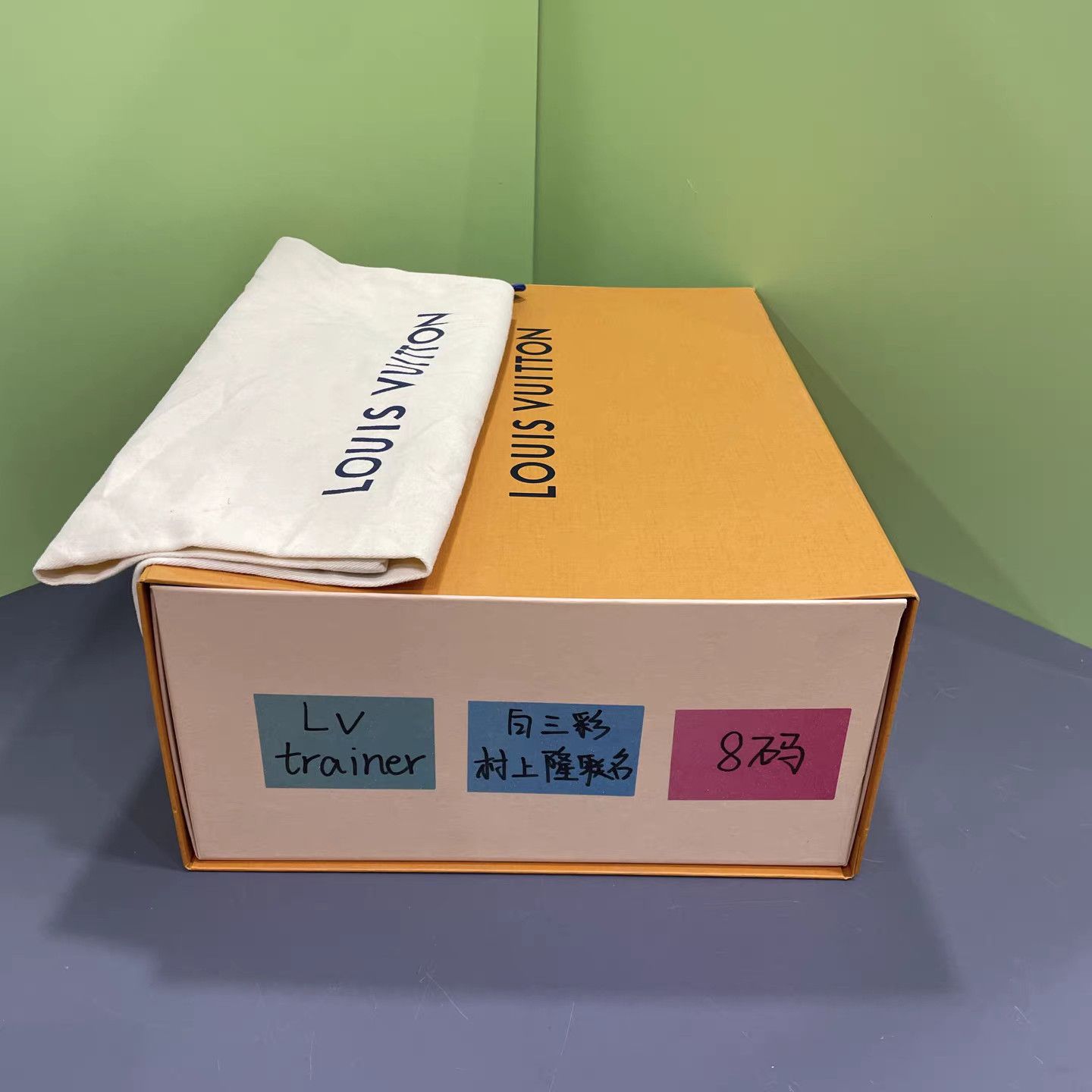 Louis Vuitton LV Trainer × Takashi Murakami White Multicolor K15 Size US 8 / EU 41 - 9 Thumbnail