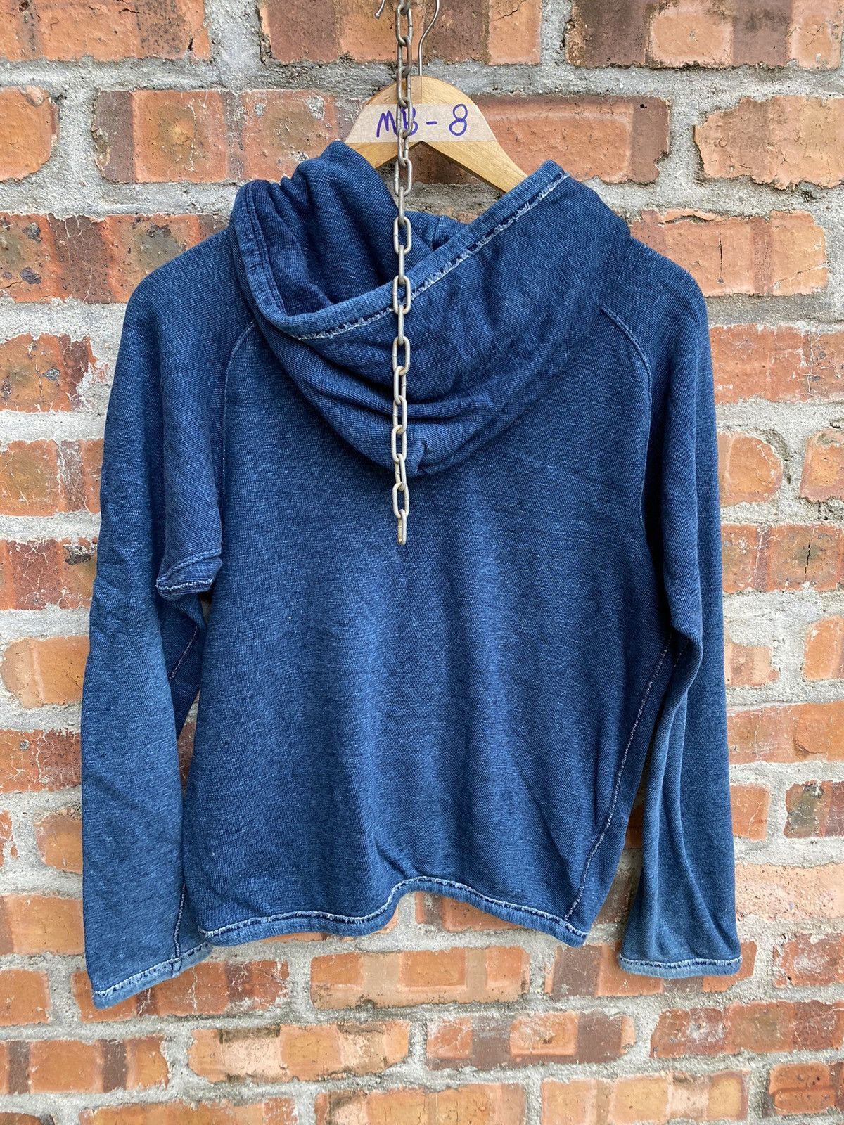 45rpm 1990s Indigo hoodie Size US S / EU 44-46 / 1 - 11 Thumbnail