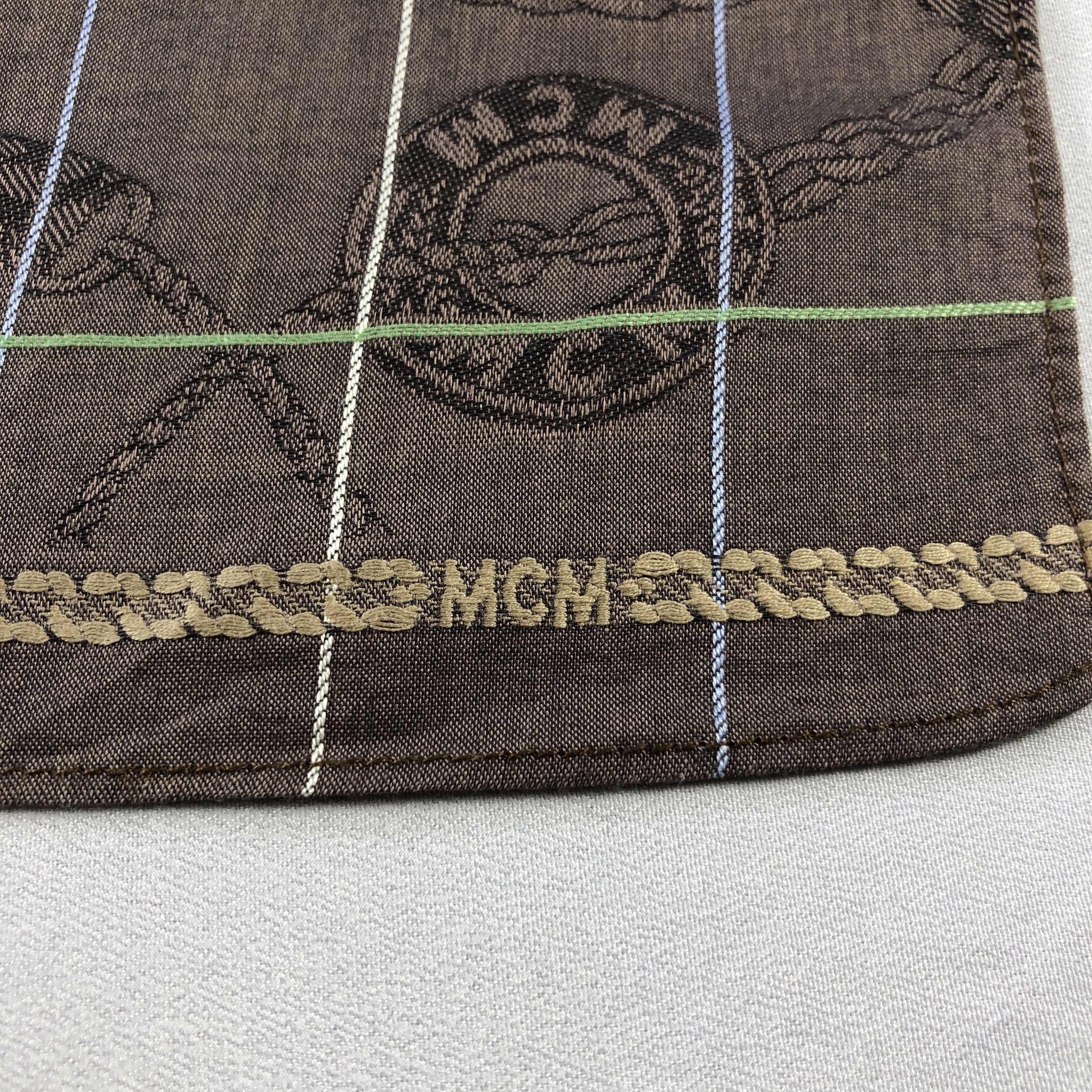 MCM MCM Monogram Handkerchief Neckerchief Bandana H2498 Size ONE SIZE - 3 Thumbnail