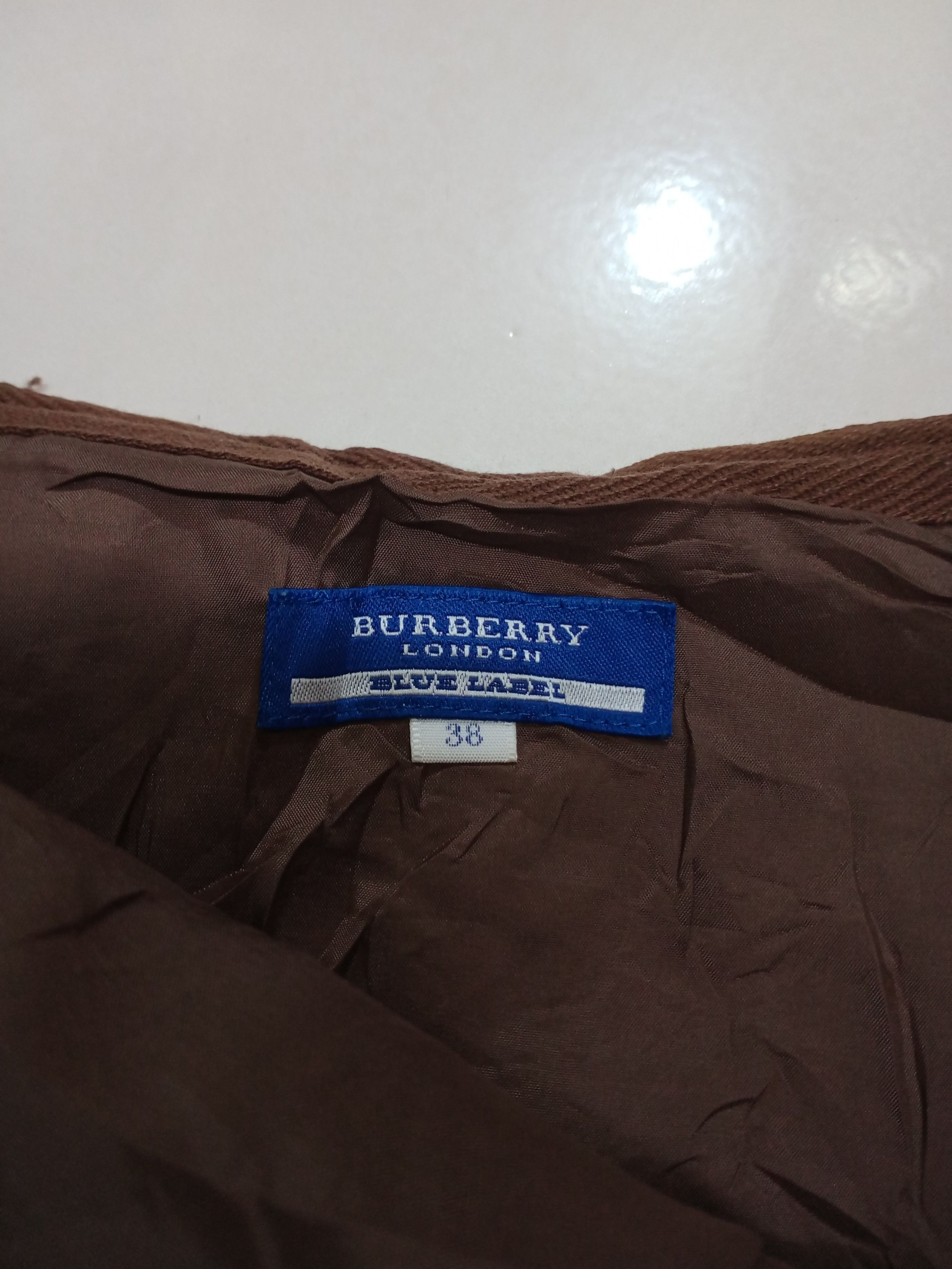 Burberry Rare Vintage Burberry London Blue Label Mini Skirt Size 27" / US 4 / IT 40 - 7 Thumbnail