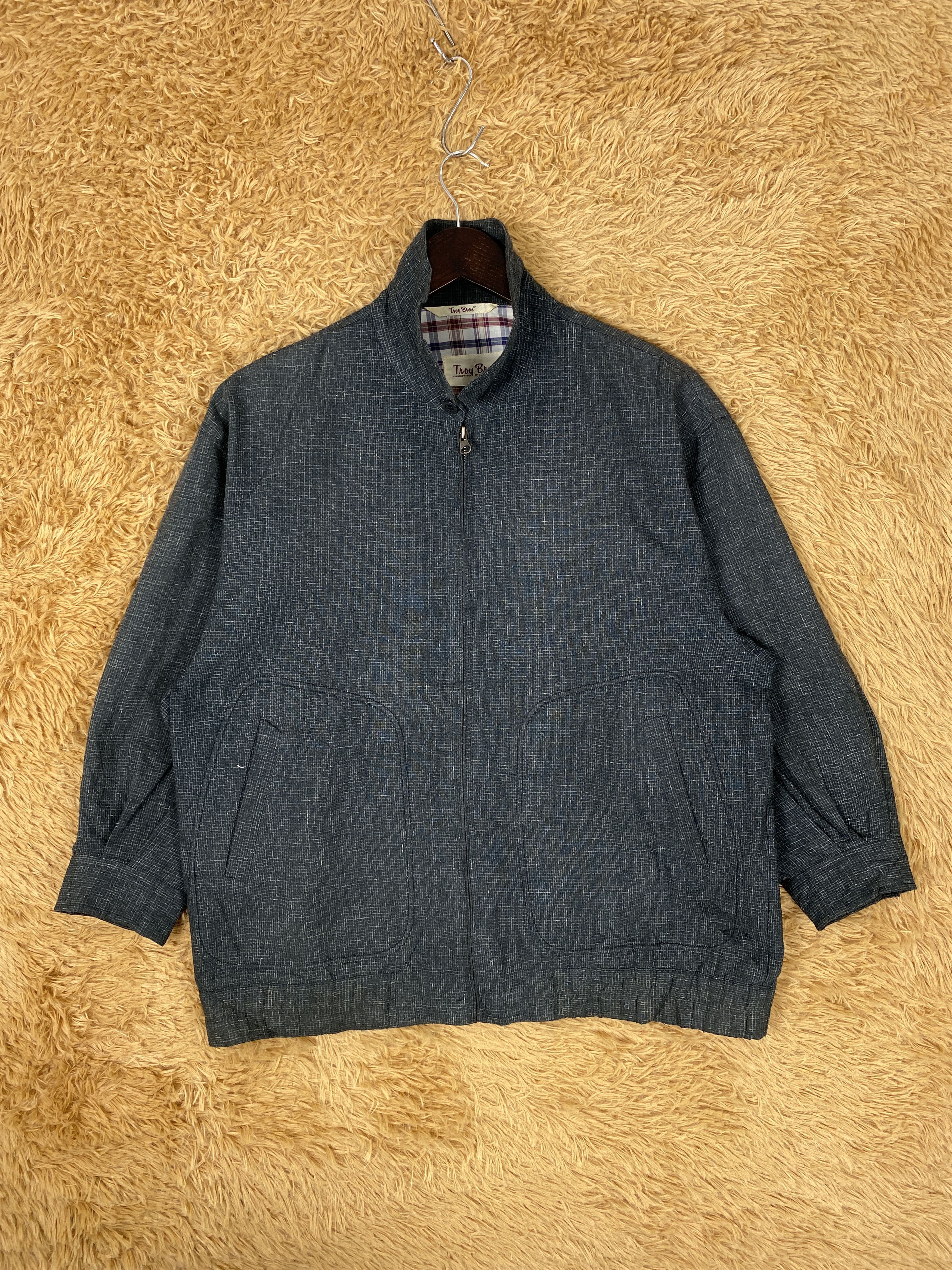 Japanese Brand Vintage Troy Bros Flannel Lining Jacket J2113 Size US S / EU 44-46 / 1 - 1 Thumbnail