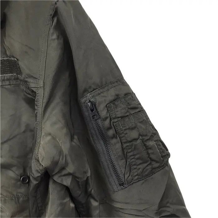 Alpha Industries Vtg ALPHA INDUSTRIES MILITARY Army Bomber Jacket Flight Size US M / EU 48-50 / 2 - 4 Thumbnail