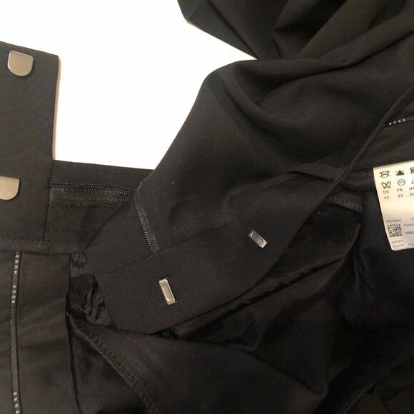 Hugo Boss Hugo boss men's black 100% virgin wool dress pants 36/32 Size 36R - 13 Thumbnail