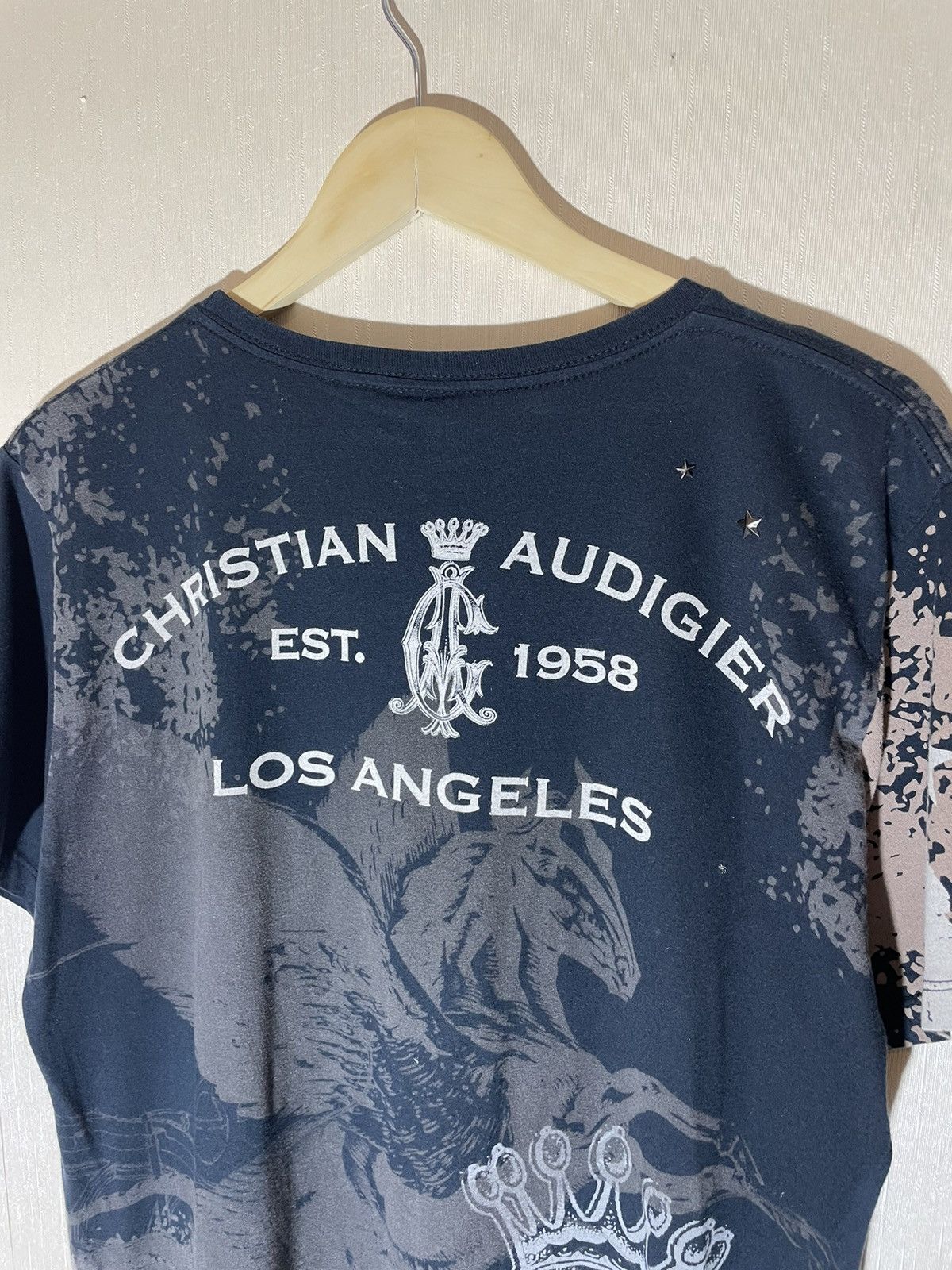 Ed Hardy × Vintage Christian Audigier vintage streetwear T shirt Size US L / EU 52-54 / 3 - 11 Thumbnail