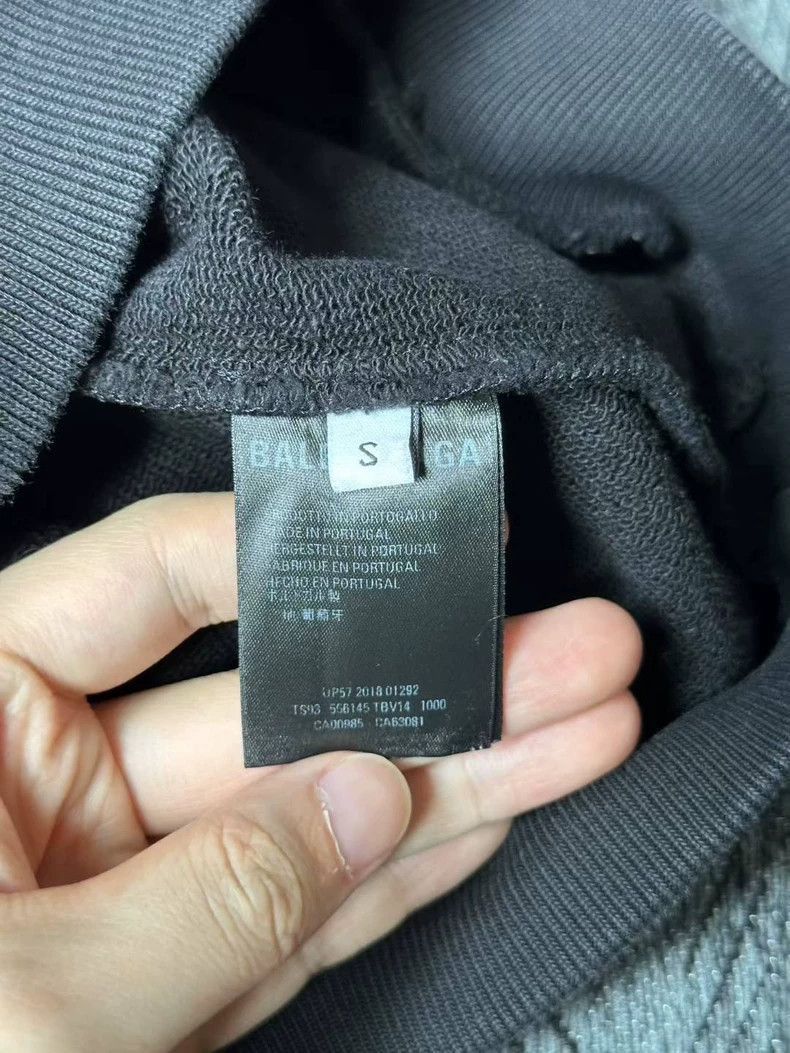 Balenciaga Balenciaga Black Coke Hoodie Size US S / EU 44-46 / 1 - 4 Thumbnail