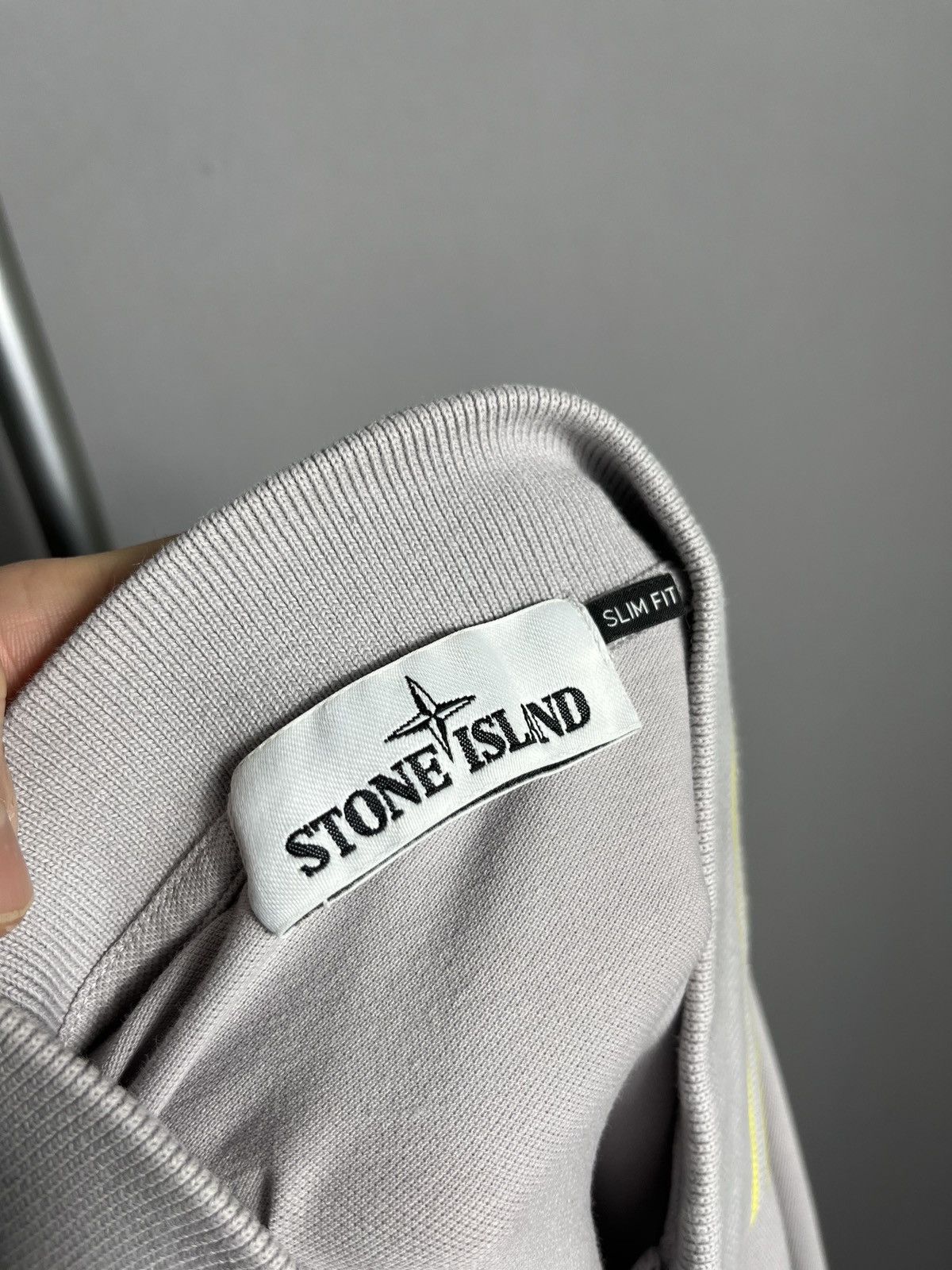 Stone Island stone island 101522s18 gray mens polo shirt Slim Fit cotton Size US S / EU 44-46 / 1 - 7 Thumbnail