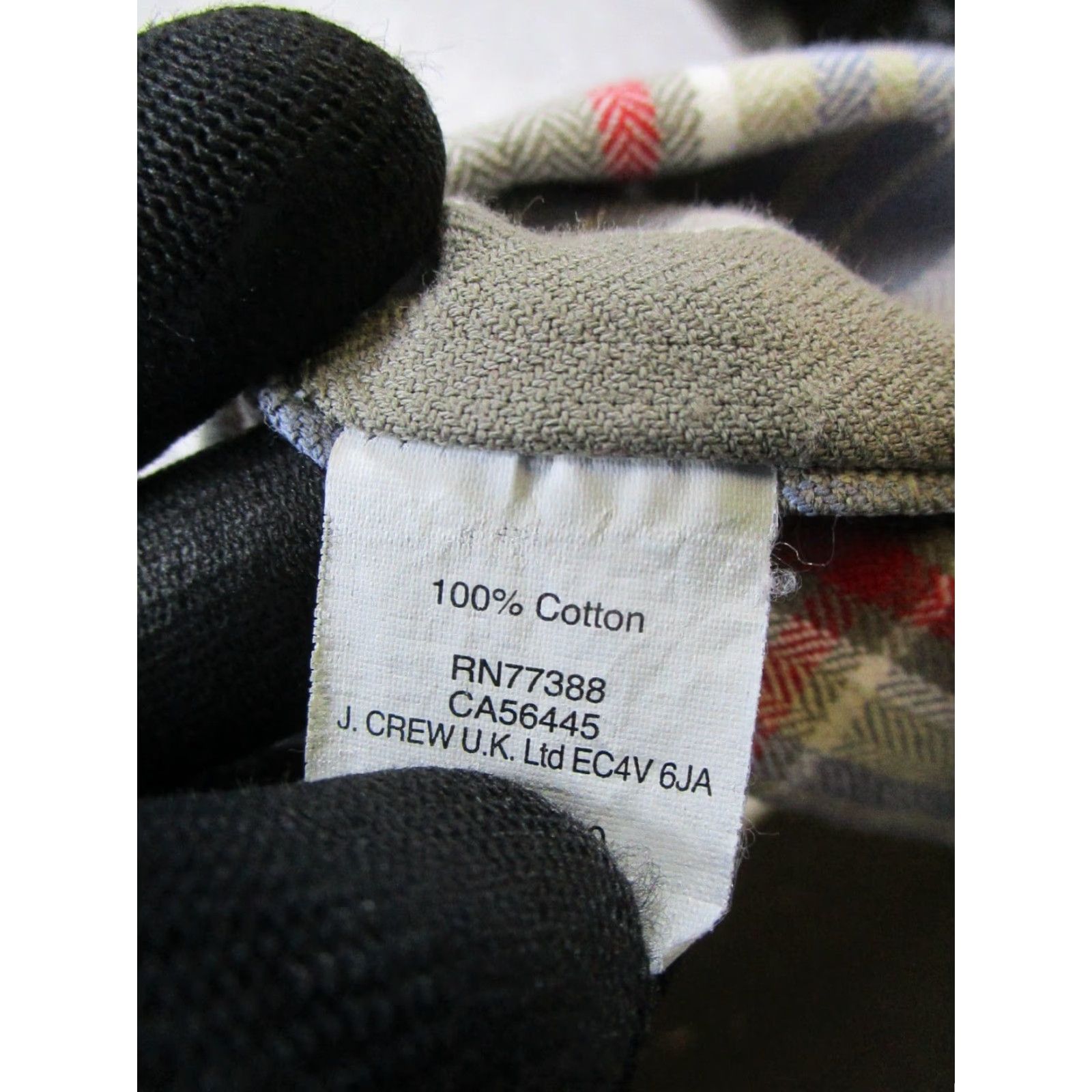 J.Crew J.Crew Shirt Mens Large Brown Cotton Flannel Button Up Size US L / EU 52-54 / 3 - 4 Thumbnail