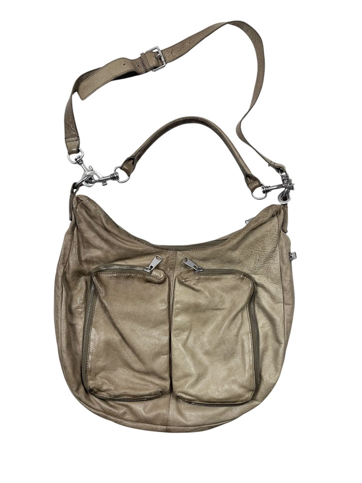 LIEBESKIND BERLIN × Vintage Vintage Liebeskind Berlin Leather Shoulder Bag Multi Pocket Size ONE SIZE - 1 Thumbnail