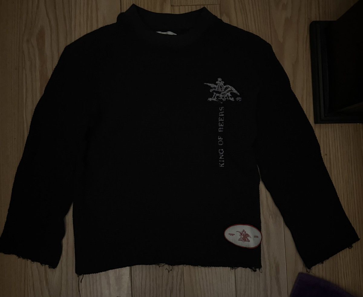 Pacsun Budweiser Thermal Long Sleeve – Black – [M] – Gently Used Size US M / EU 48-50 / 2 - 1 Thumbnail