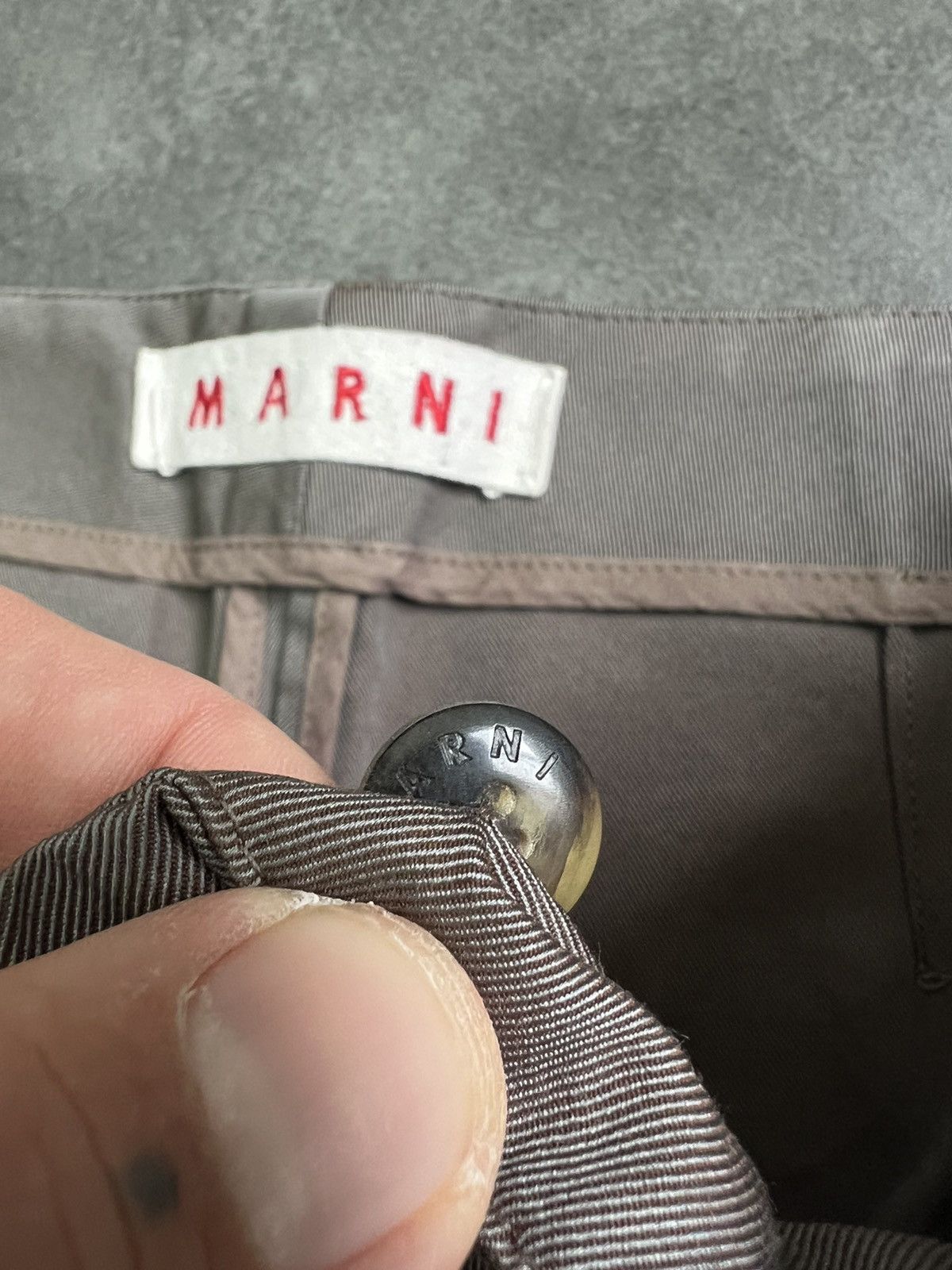Marni × Vintage Office core Marni vintage classic trousers Size 30" / US 8 / IT 44 - 5 Thumbnail