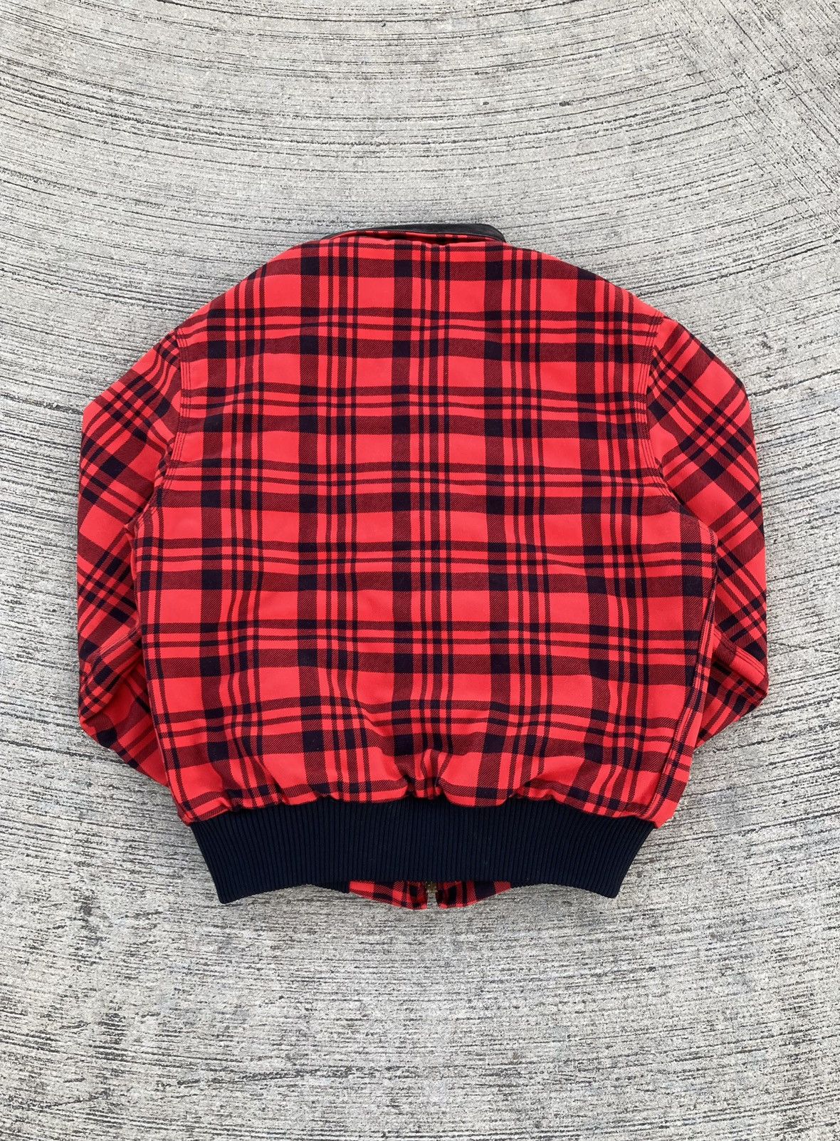 Carhartt × Vintage Vintage Red Plaid Santa Fe Jacket Red Carhartt Jacket JQW60 Size US L / EU 52-54 / 3 - 5 Thumbnail